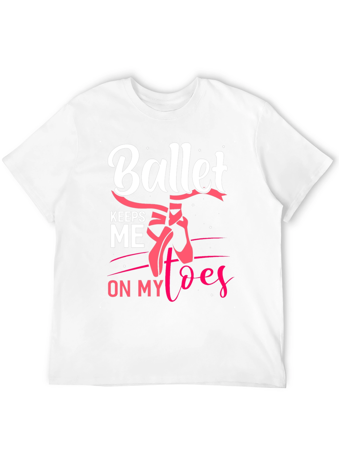 Black Ballet Keeps Me on My Toes Graphic Tee view 12