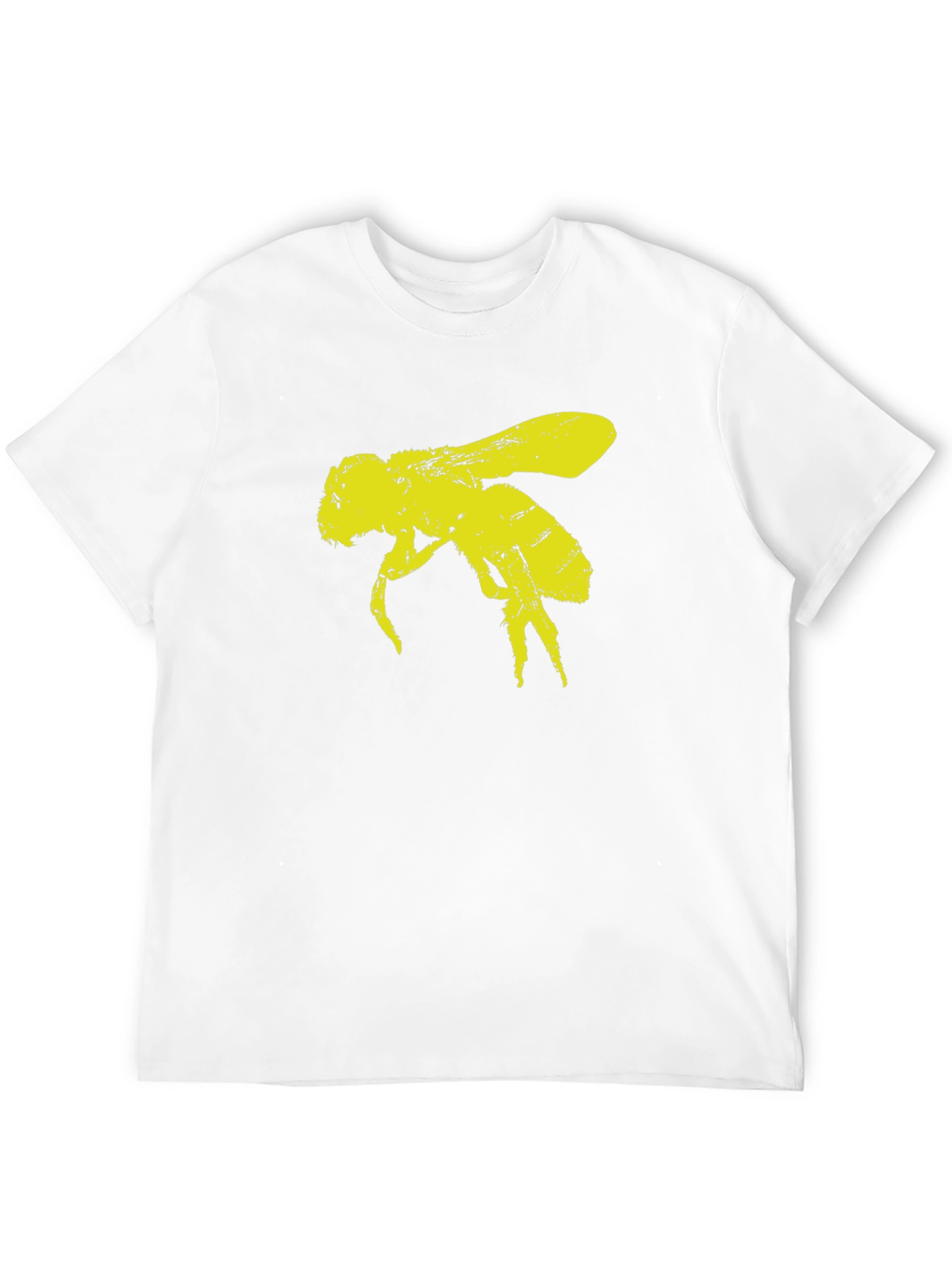 Black Bee Graphic Black T-Shirt - Unisex view 12