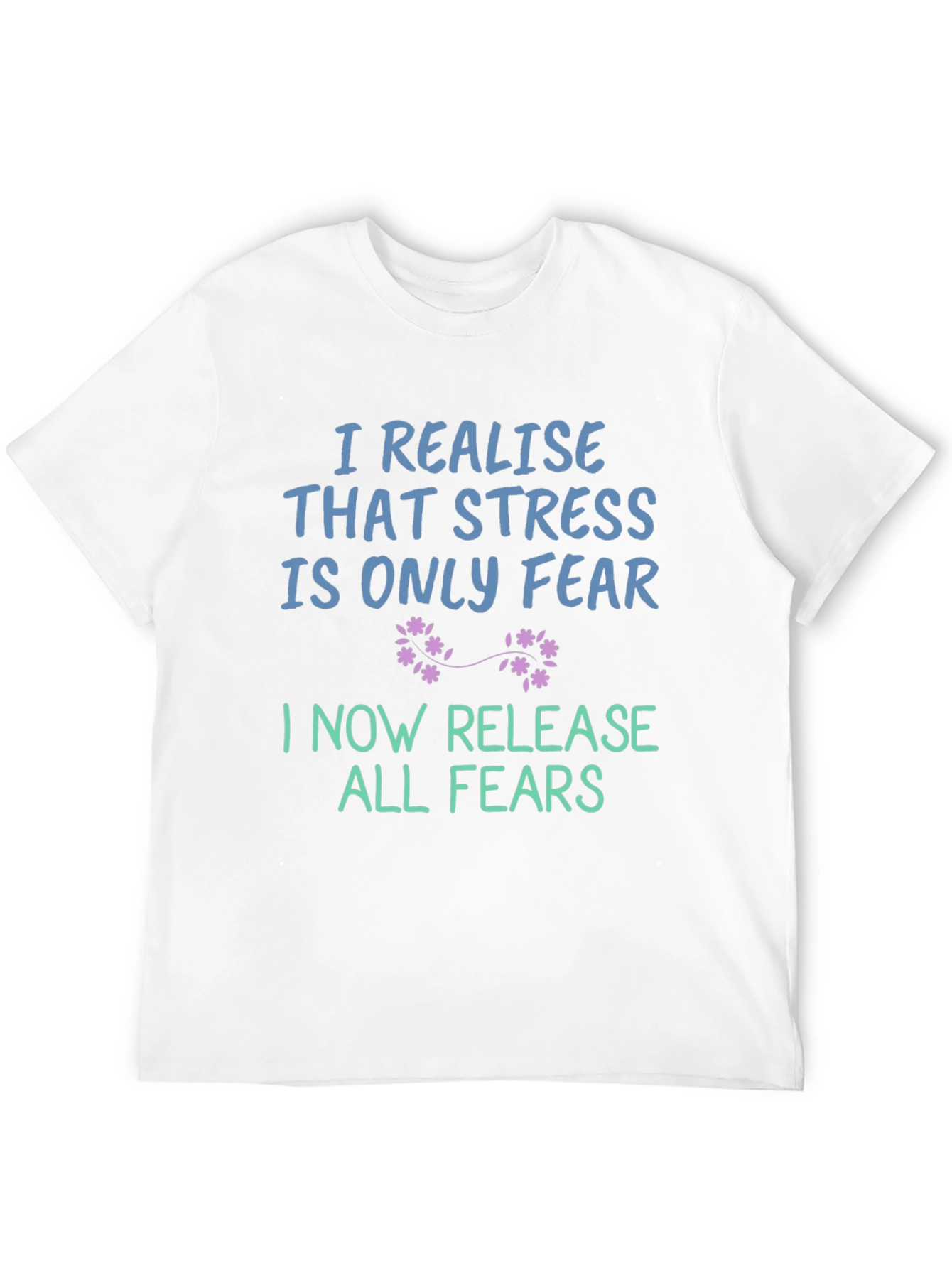 Black Stress Release T-Shirt - Fearless Mindset Tee view 12