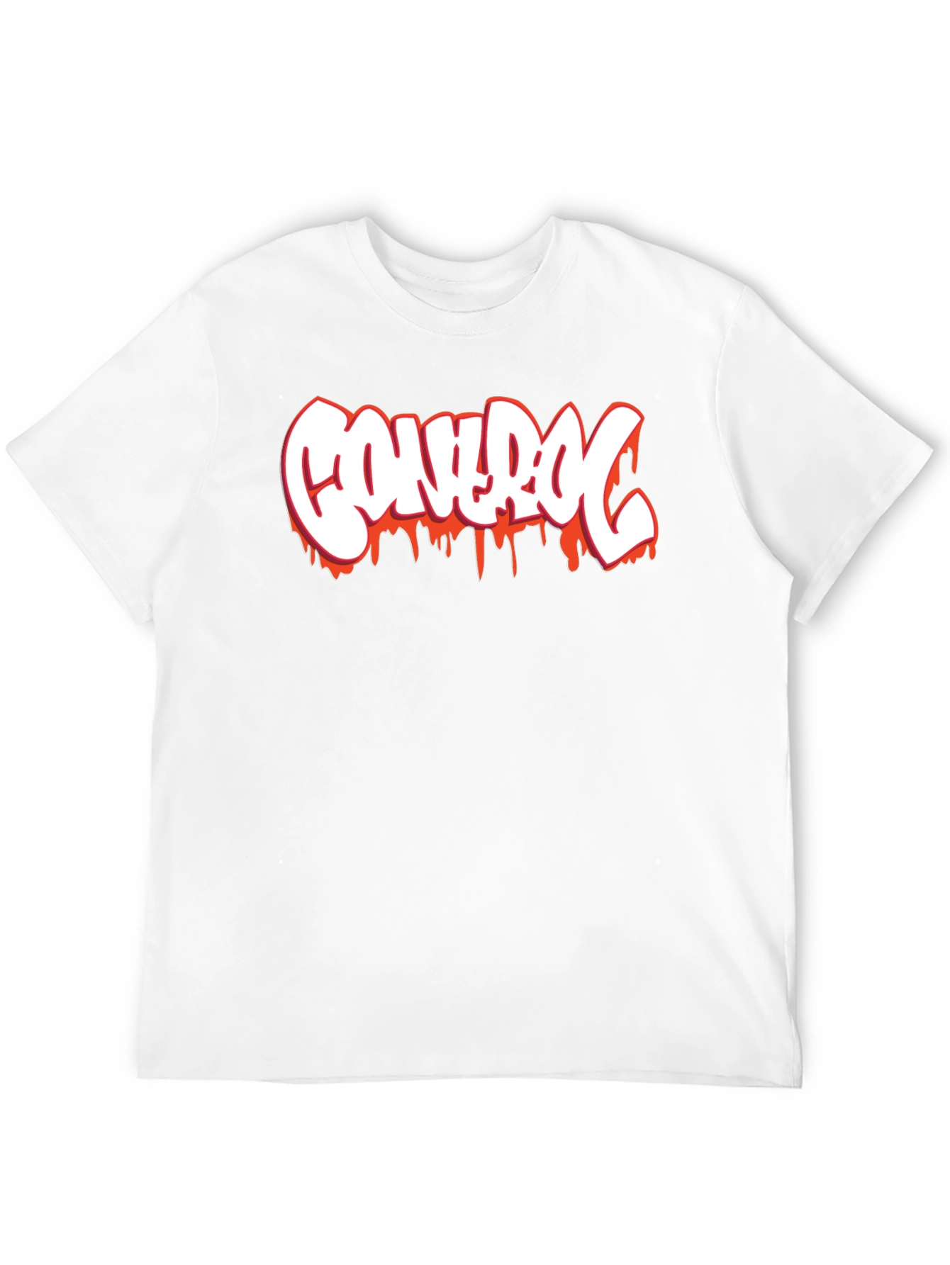 Black Control Graphic Print Black T-Shirt view 12