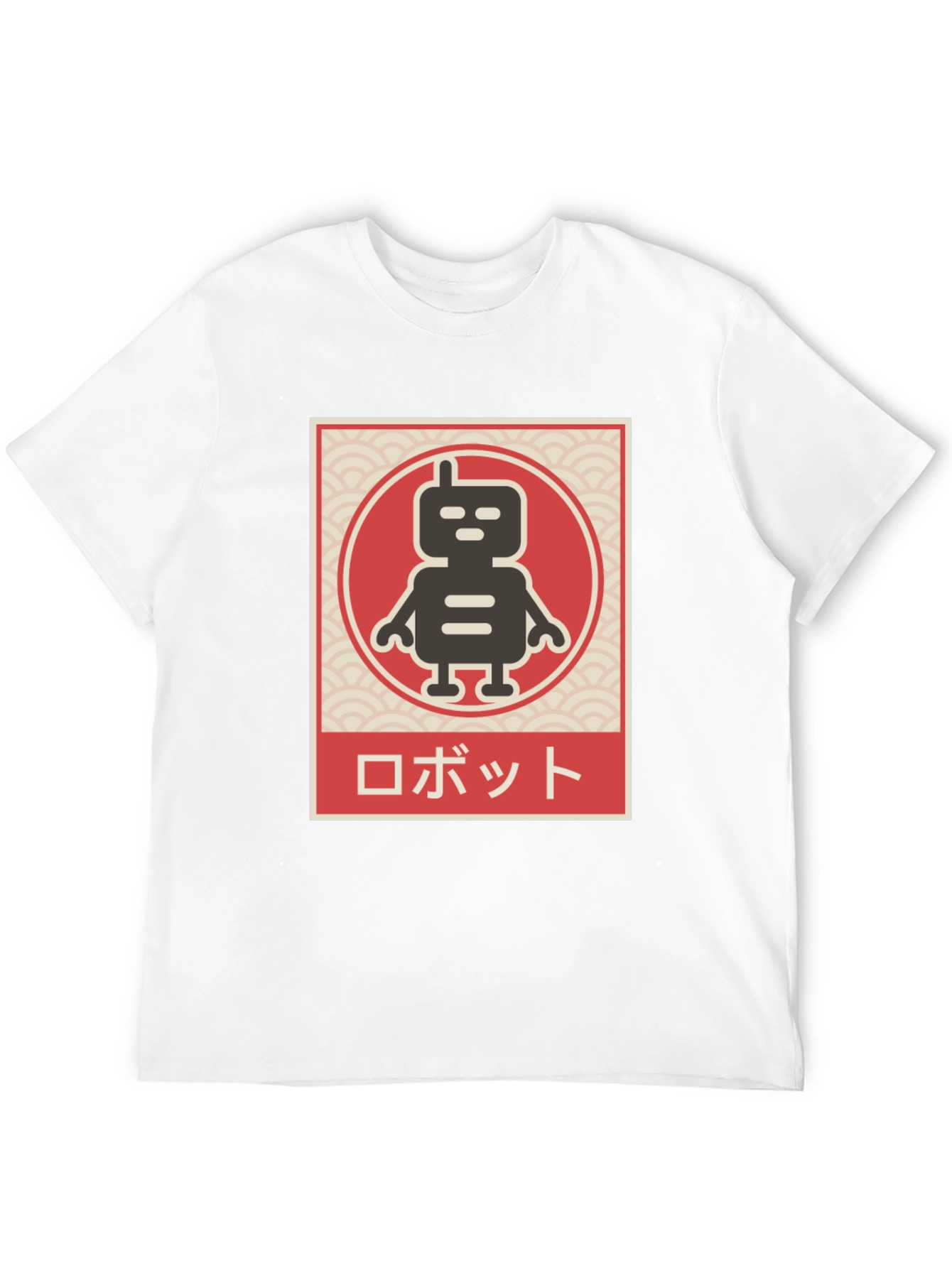 Black Retro Robot T-Shirt - Japanese Style view 12