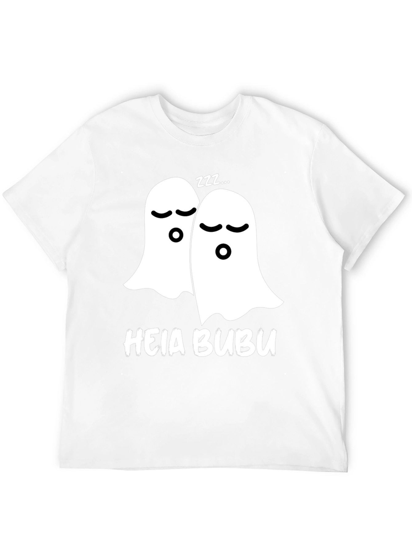 Black Heia Bubu Ghost T-Shirt view 12