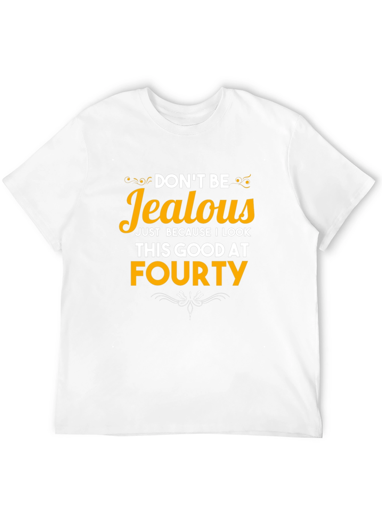 Black Don't Be Jealous Forty T-Shirt view 12