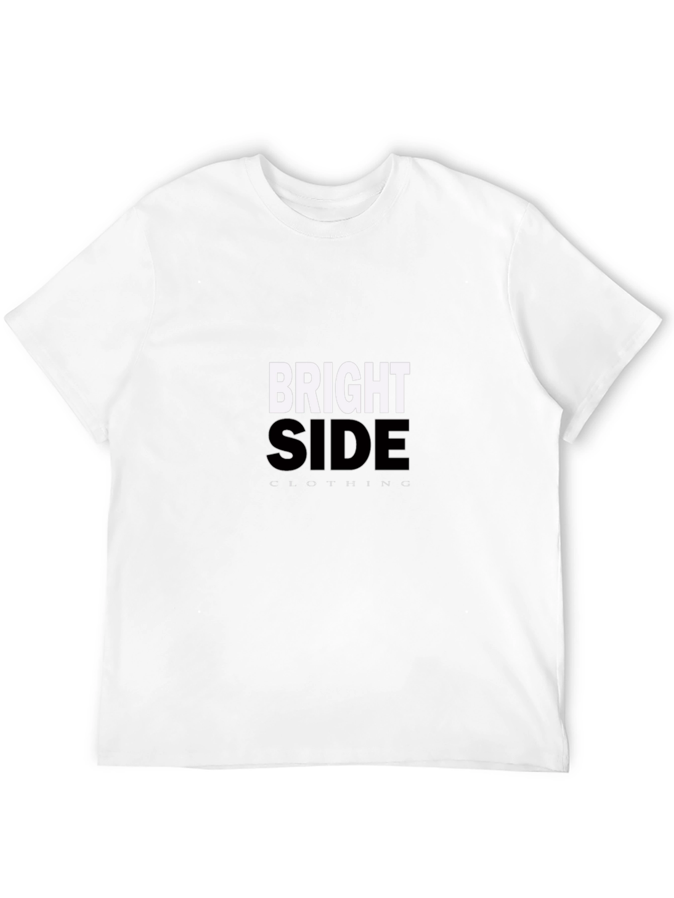 Black Bright Side Clothing Black Graphic Tee view 12