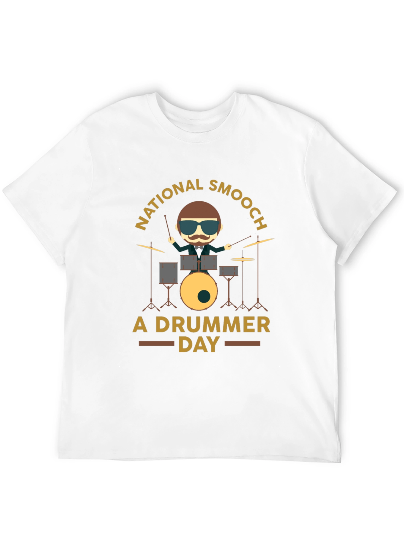 Black National Smooch A Drummer Day Graphic Tee view 12