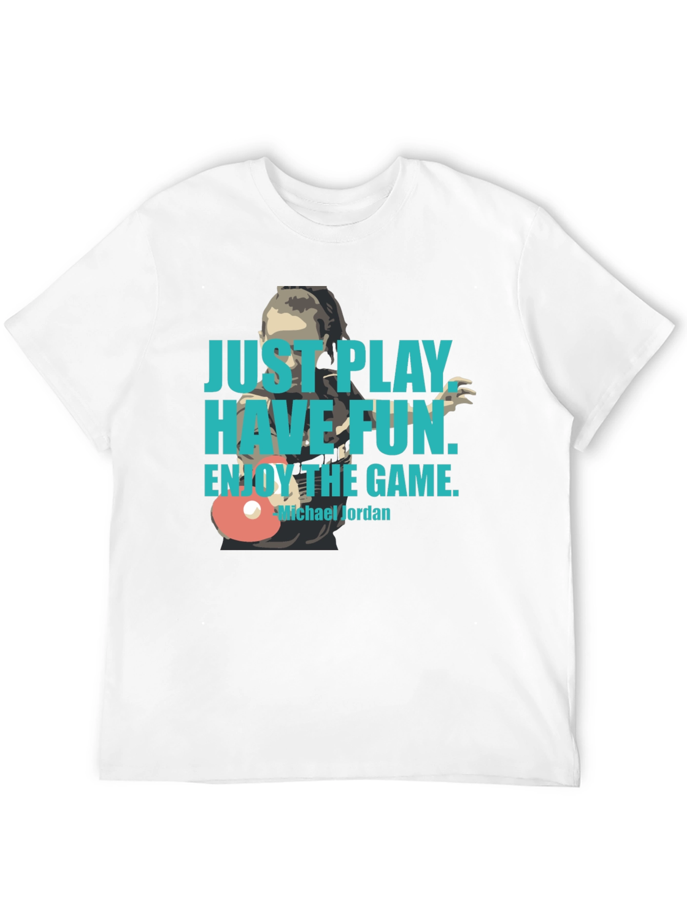 Black Just Play, Have Fun T-Shirt view 12