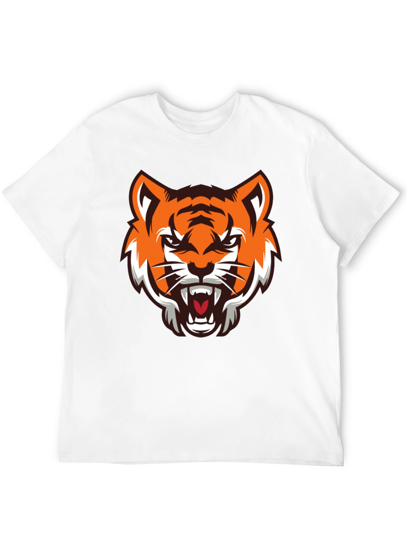 Black Bold Tiger Graphic Tee - Fierce Style view 12