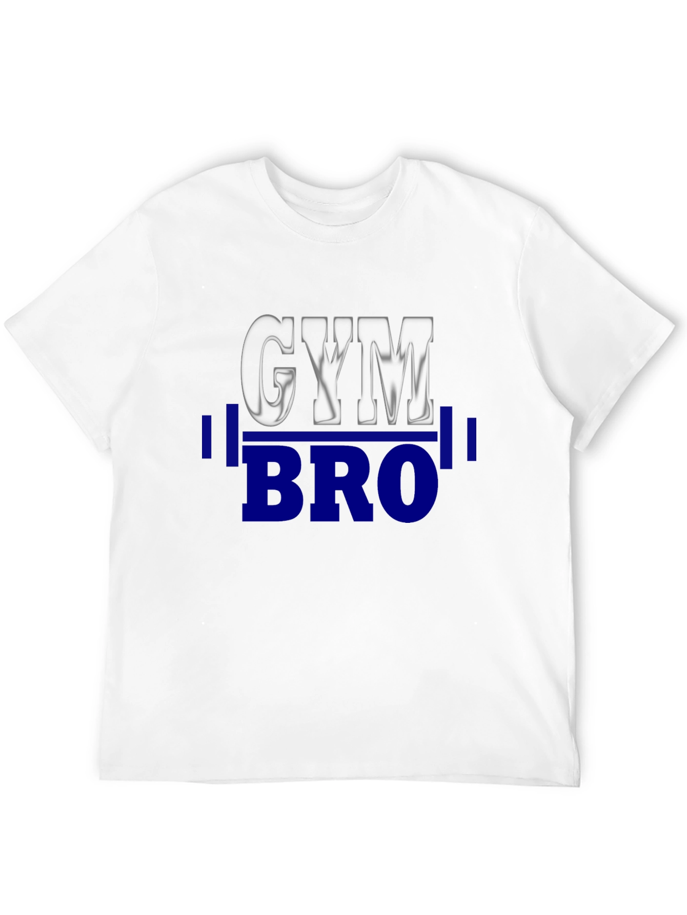 Black Gym Bro Black T-Shirt - Weightlifting Motivation view 12