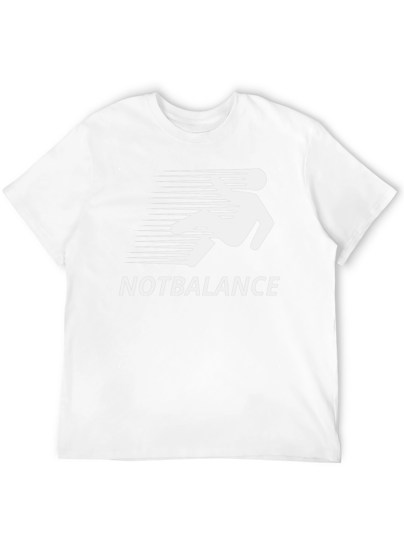 Black Not Balance Black T-Shirt Funny Design view 12