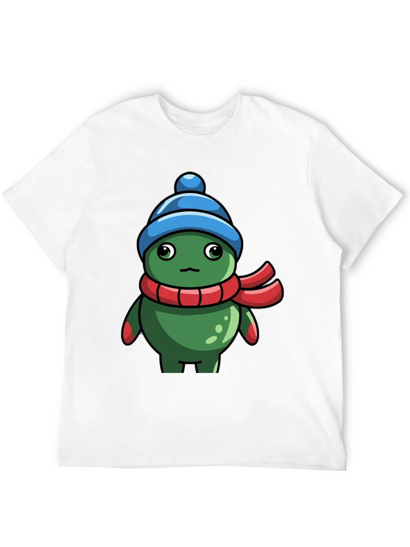 Black Cartoon Character T-Shirt view 12