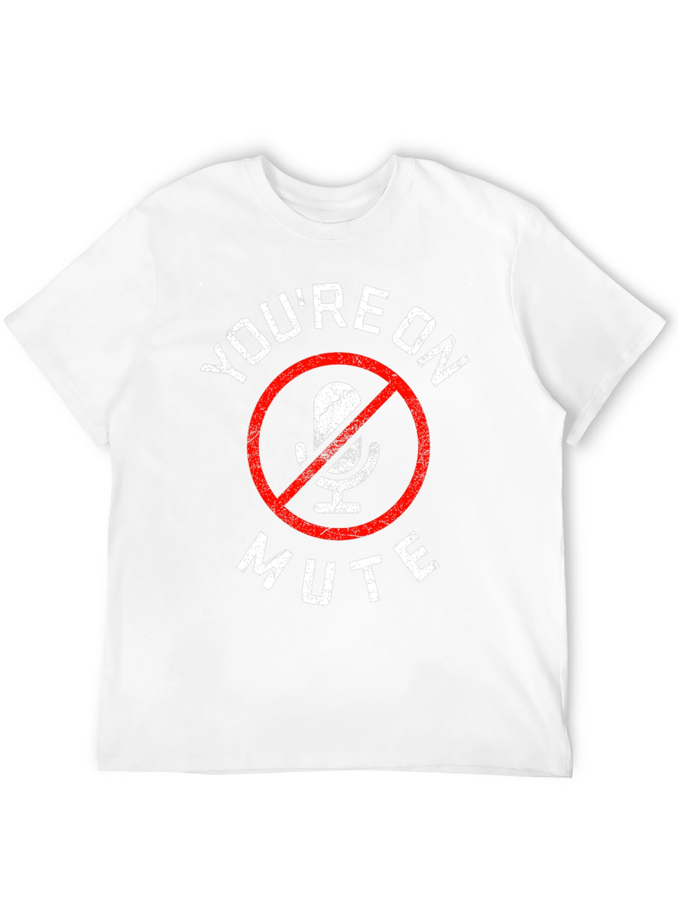 Black You're On Mute Graphic T-Shirt - Funny Conference Call Tee view 12