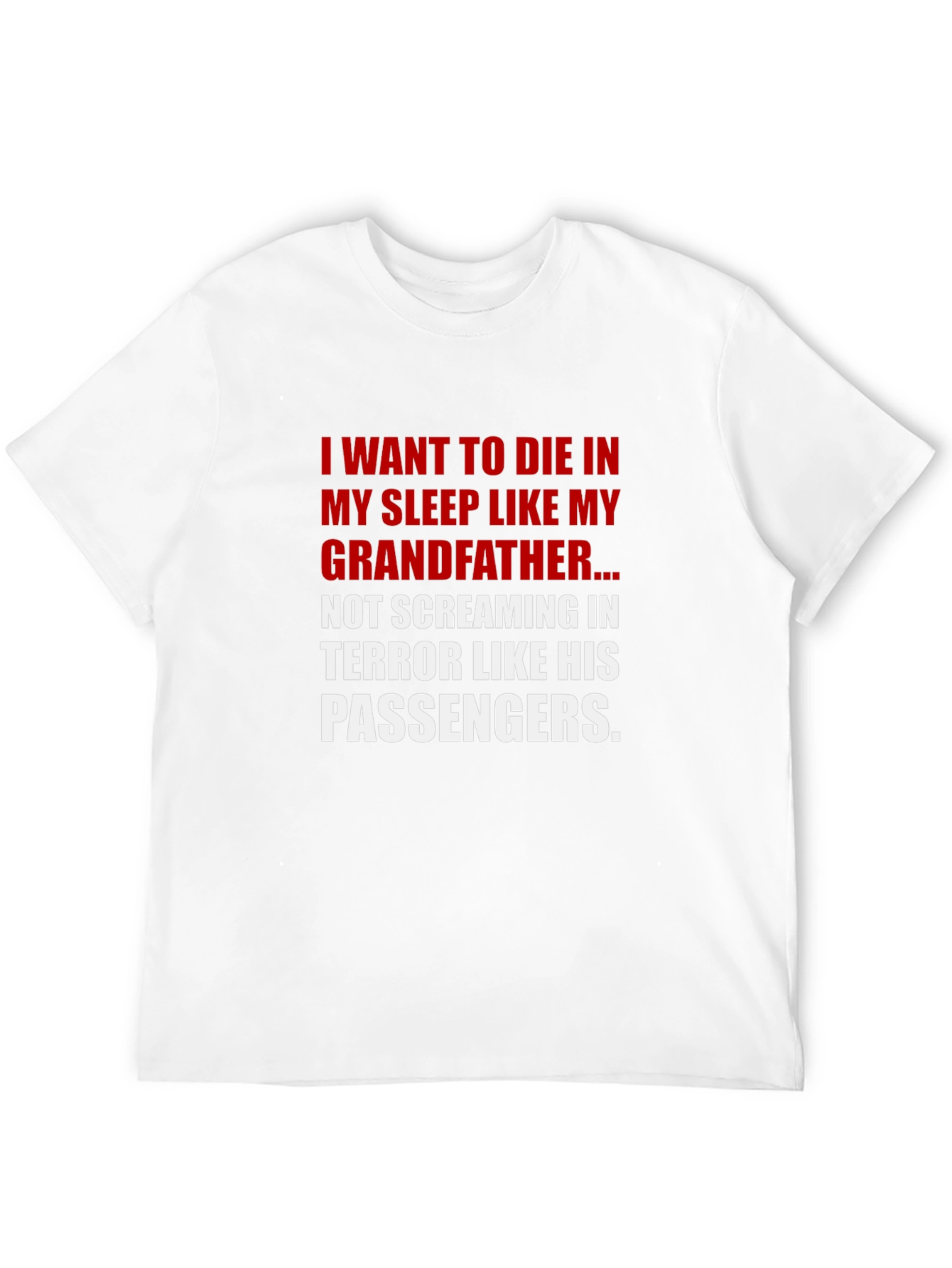 Black Funny Grandfather T-Shirt - Die in My Sleep view 12