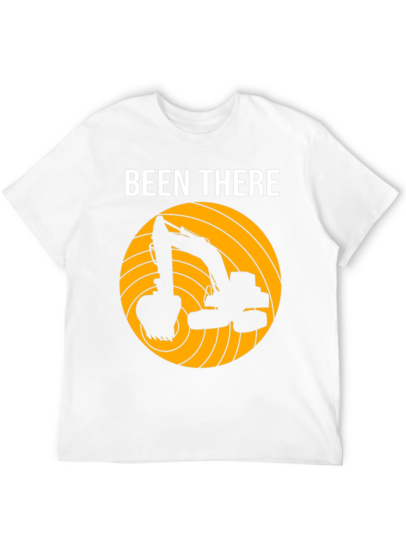 Black Been There Excavator T-Shirt - Construction Worker Gift view 12