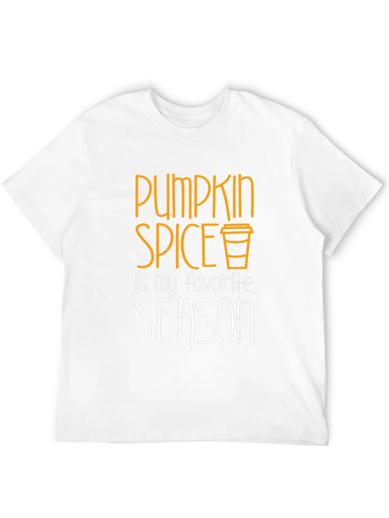 Black Pumpkin Spice Favorite Season Black T-Shirt view 12
