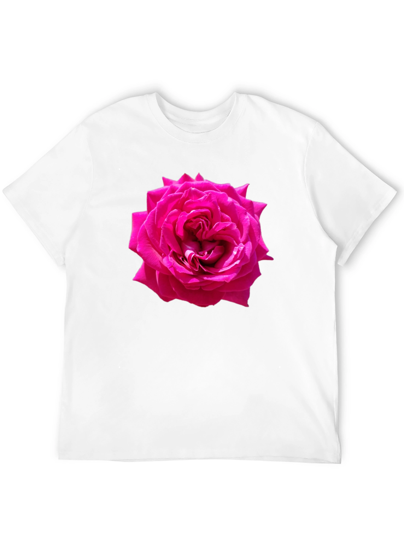 Black Rose Graphic T-Shirt - Black Casual Tee view 12