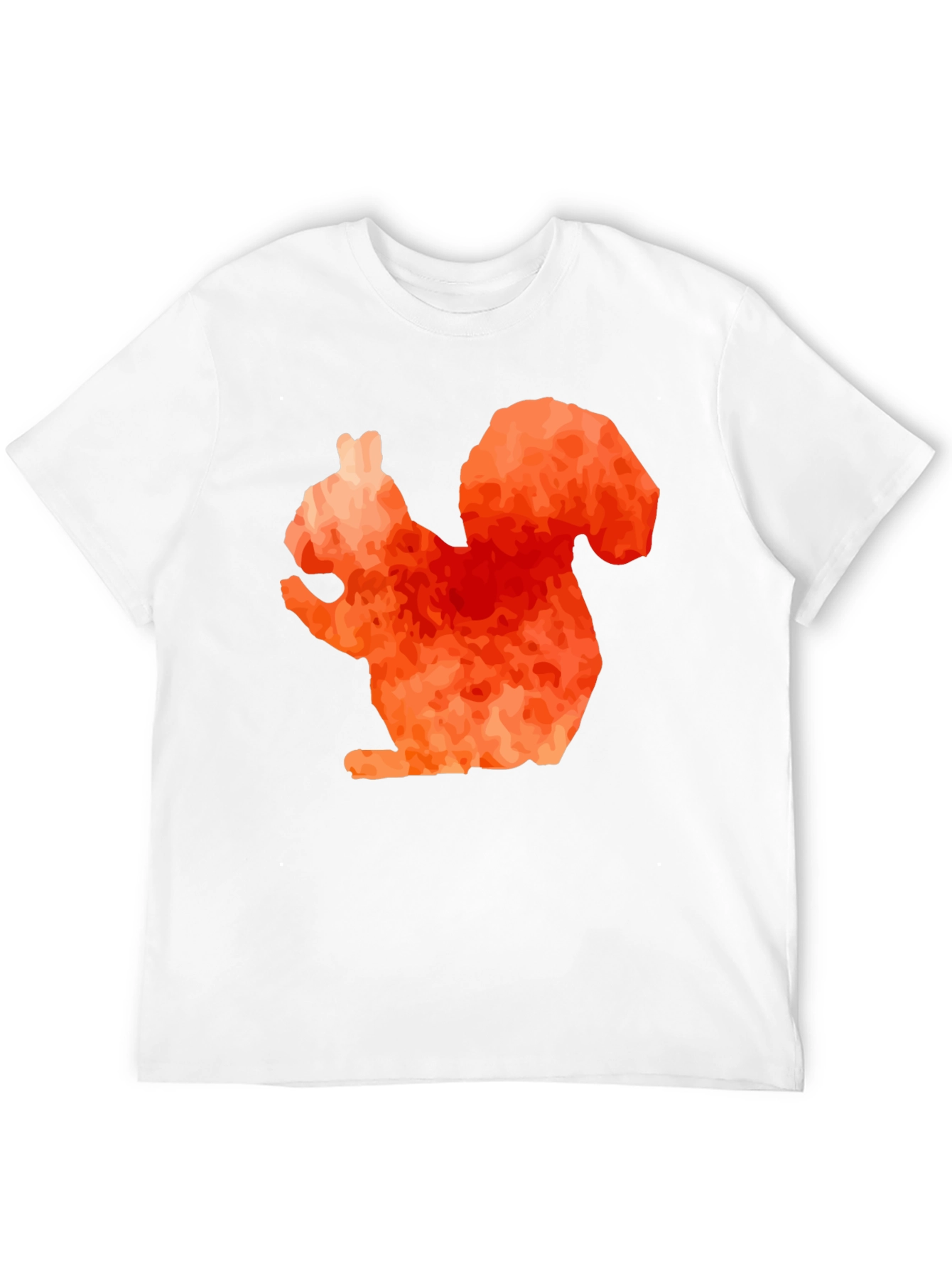 Black Squirrel Graphic Tee - Unique Orange Design view 12