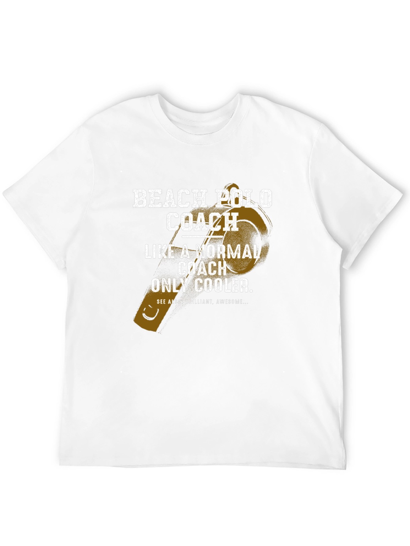 Black Beach Polo Coach T-Shirt - Funny Cool Coach Tee view 12