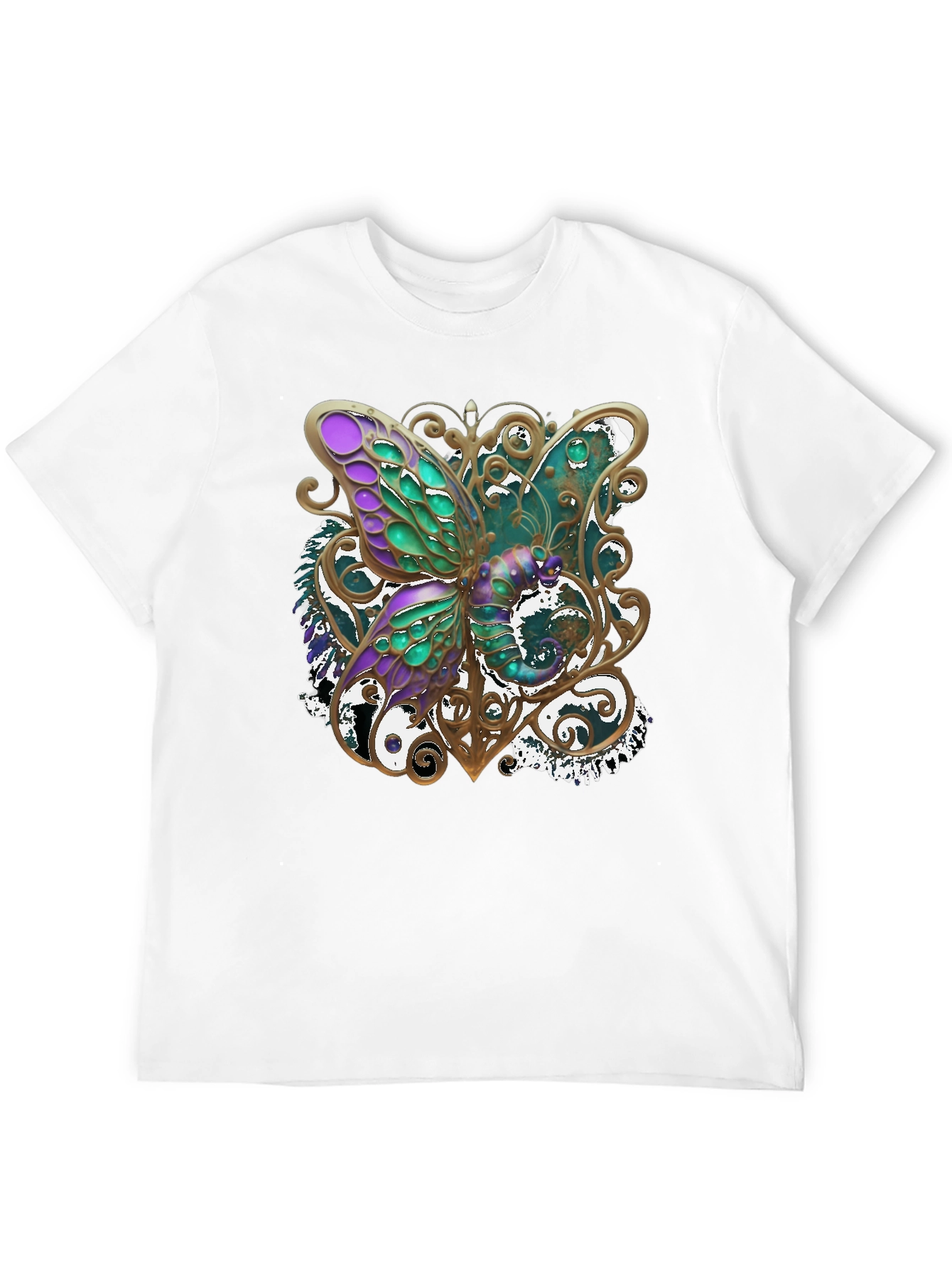 Black Butterfly Graphic Tee - Stylish & Unique Design view 12