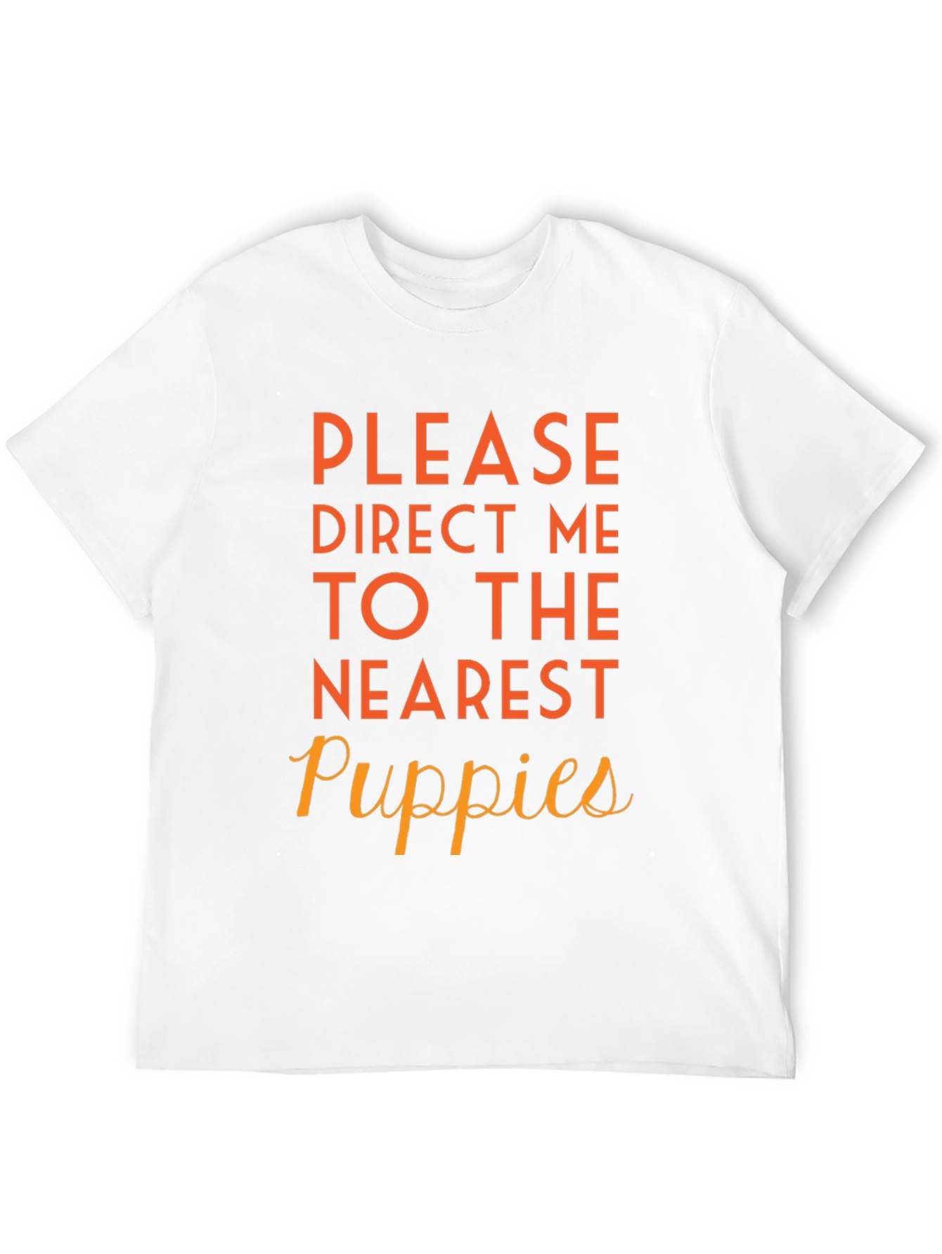 Black Direct Me To The Nearest Puppies Black T-Shirt view 12