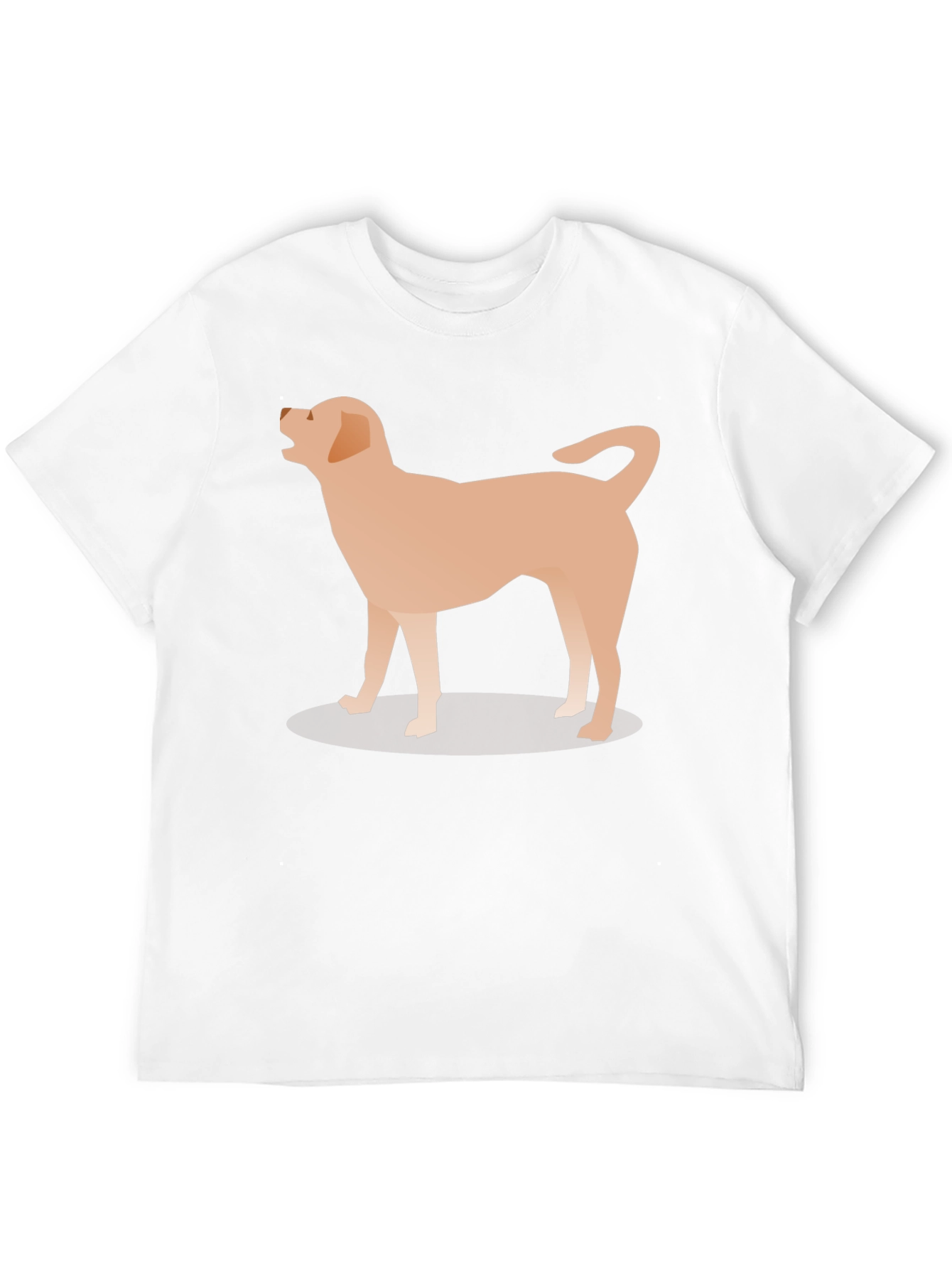 Black Dog Graphic Tee - Casual Black T-Shirt view 12