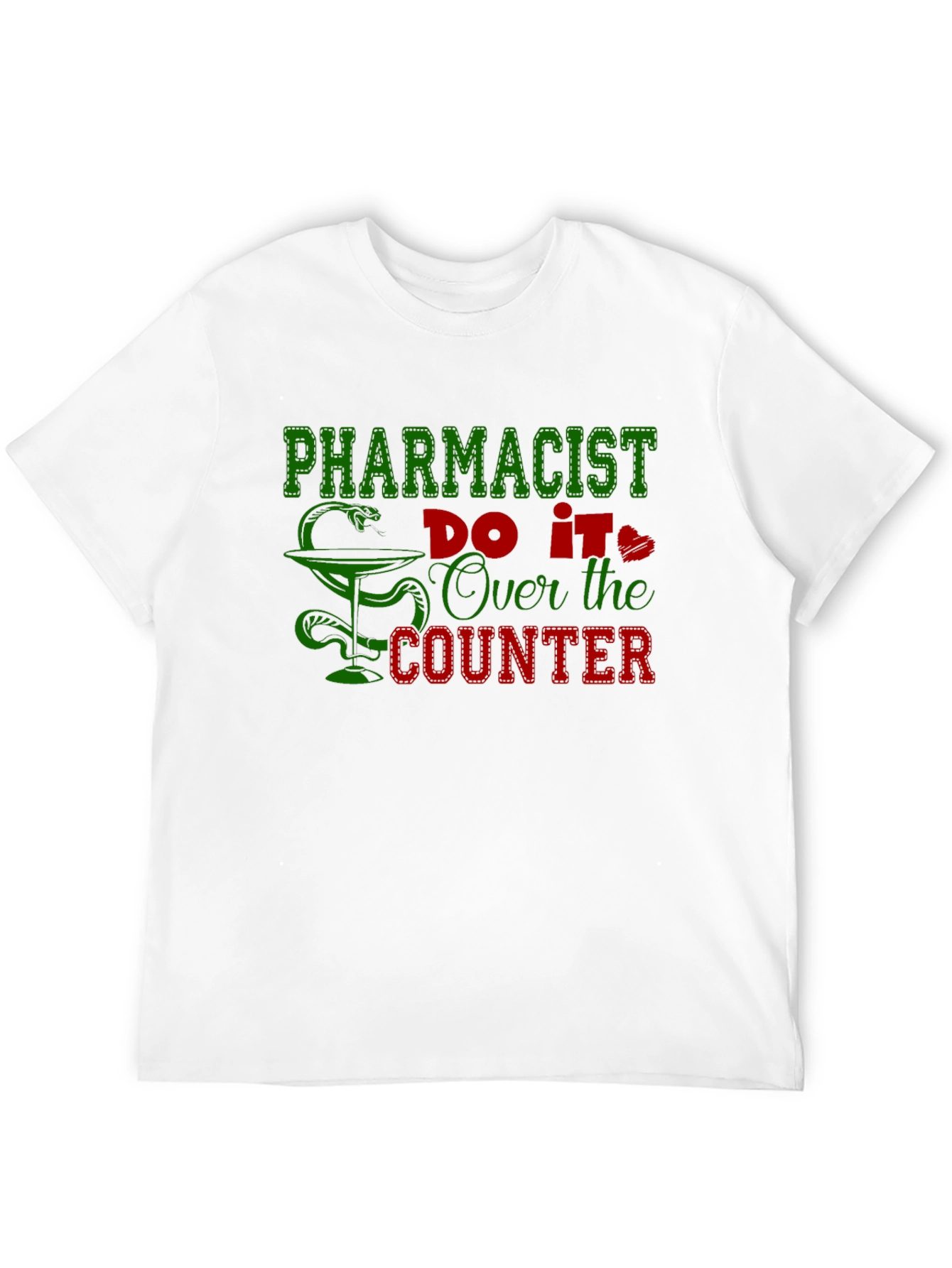 Black Pharmacist Over the Counter Black T-Shirt view 12