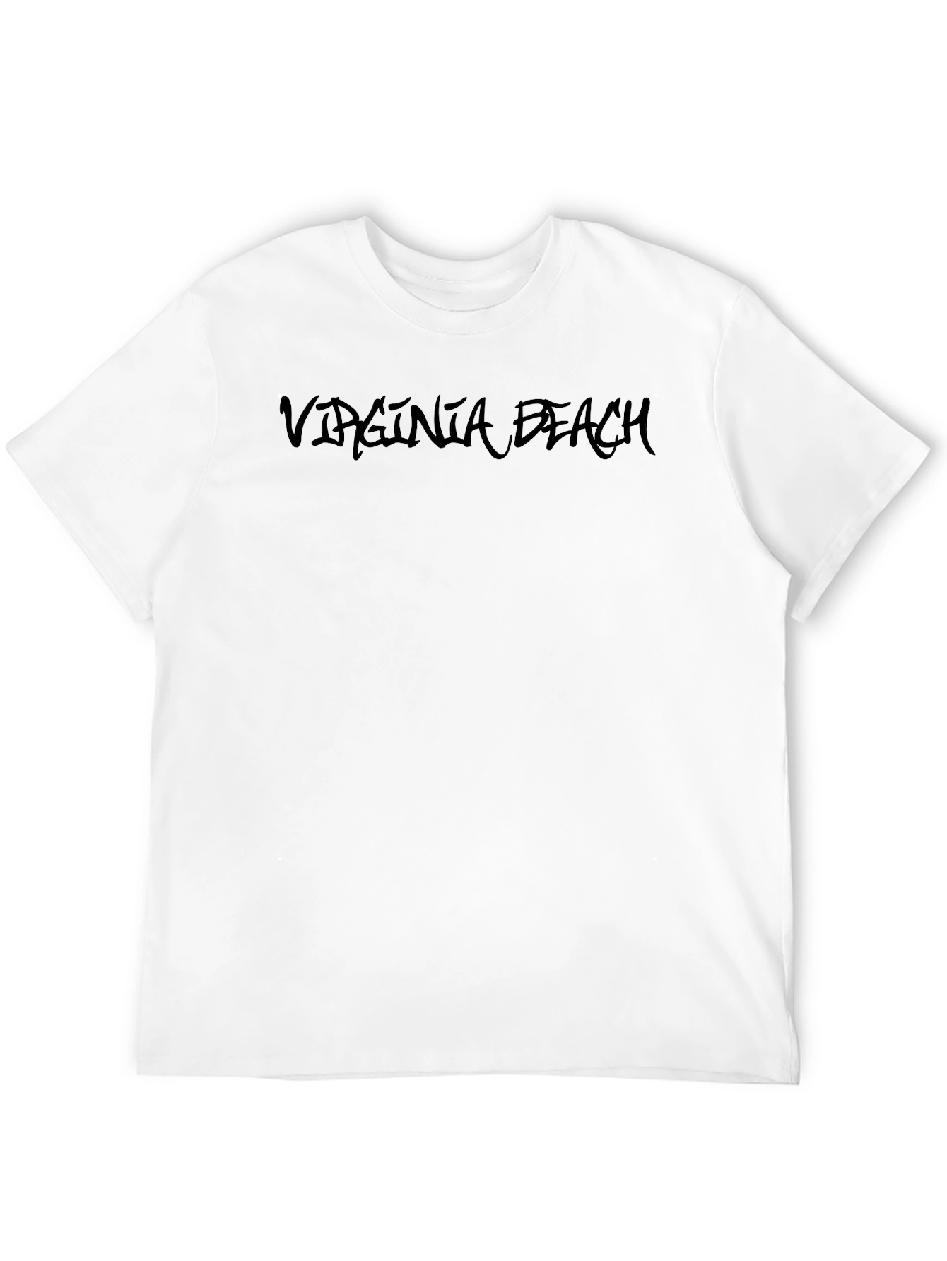 Black Virginia Beach Black Graphic Tee view 12