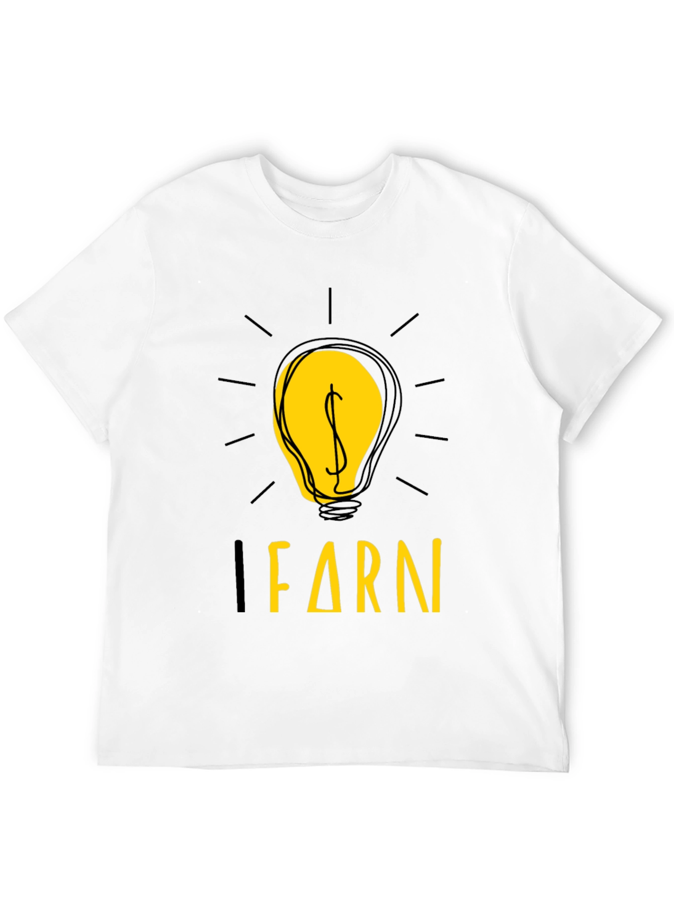 Black Learn & Earn Graphic Tee view 12