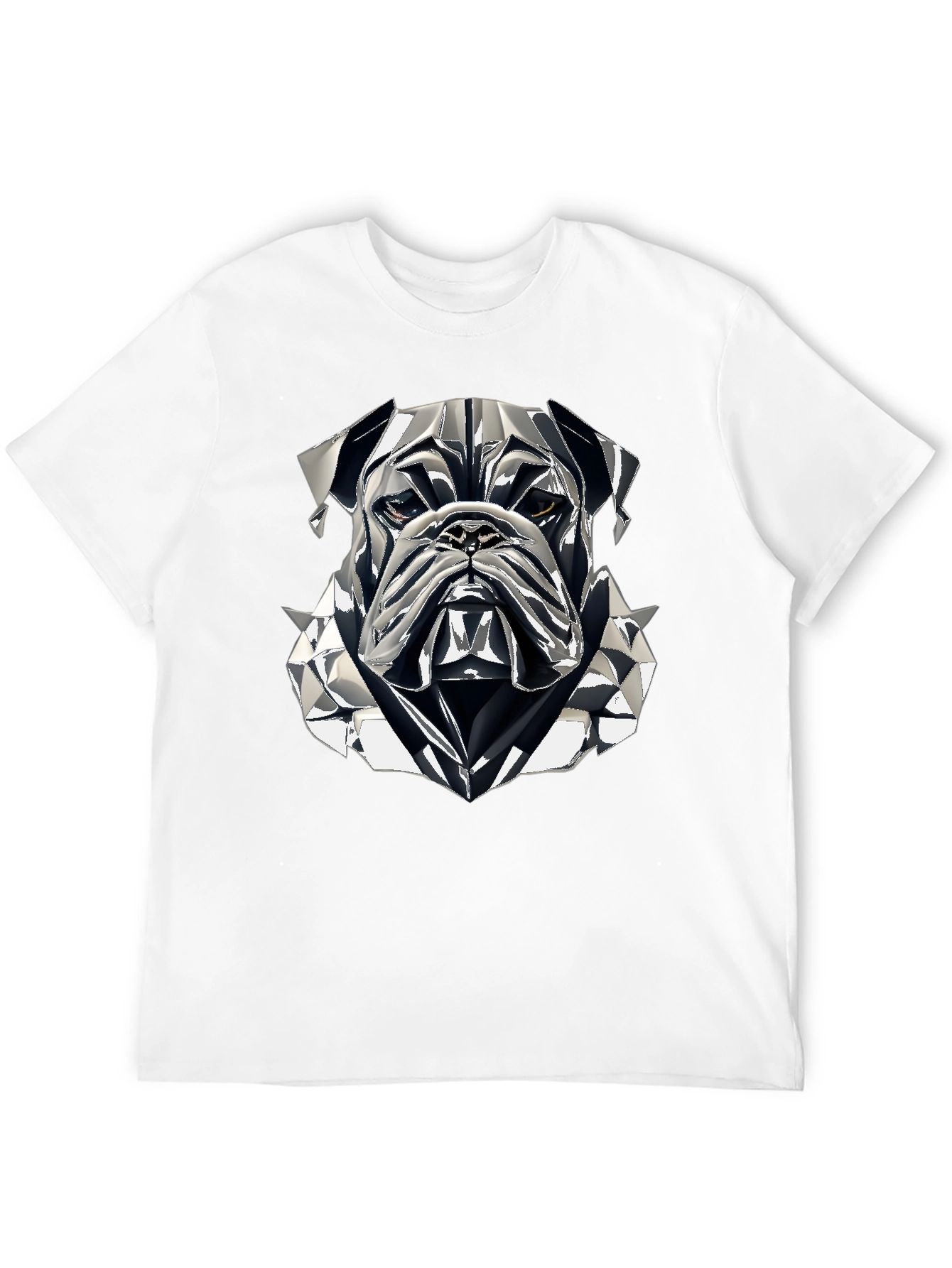 Black Bulldog Graphic Tee - Cool Streetwear Style view 12
