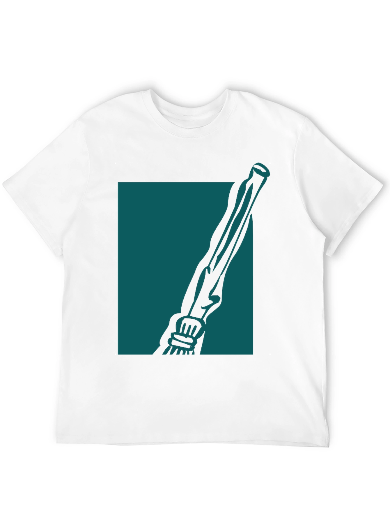 Black Unique Graphic Tee view 12