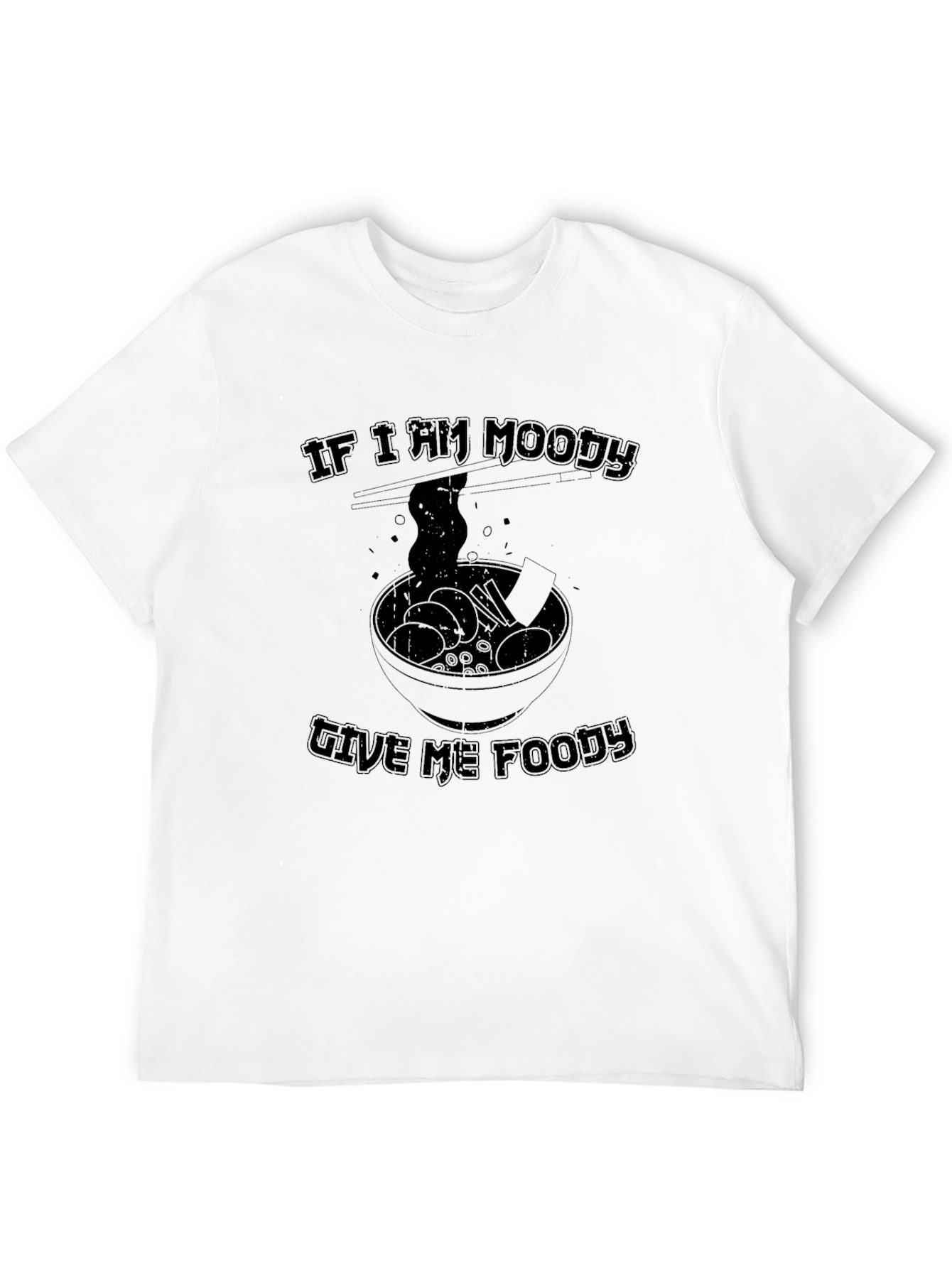 Moody Foodie Graphic Tee - Ramen Lover Shirt - 12