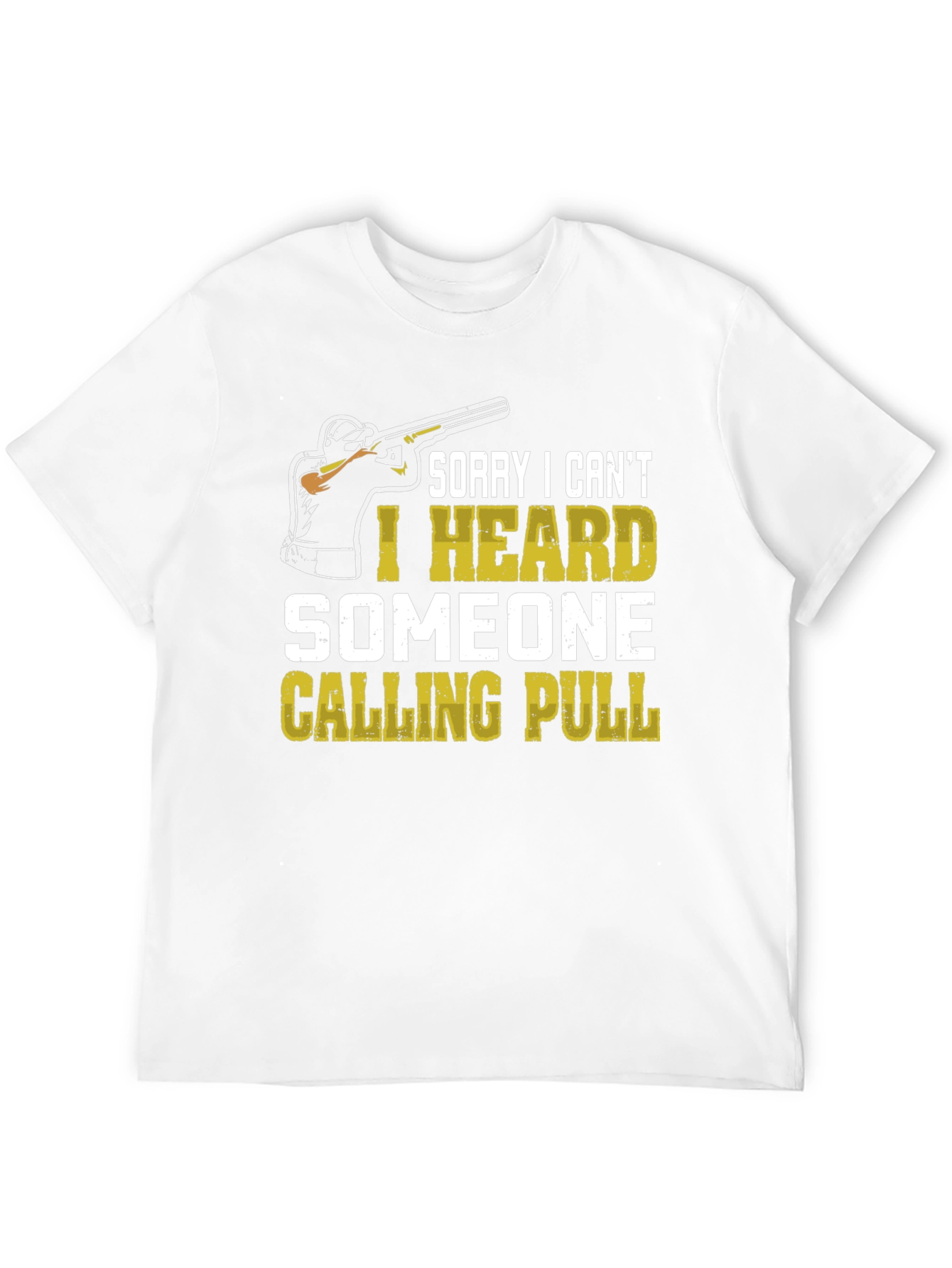 Black Funny Skeet Shooting T-Shirt view 12