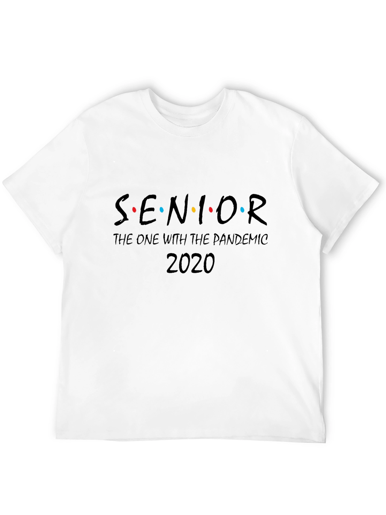 Black Senior 2020 Pandemic Graphic Tee view 12