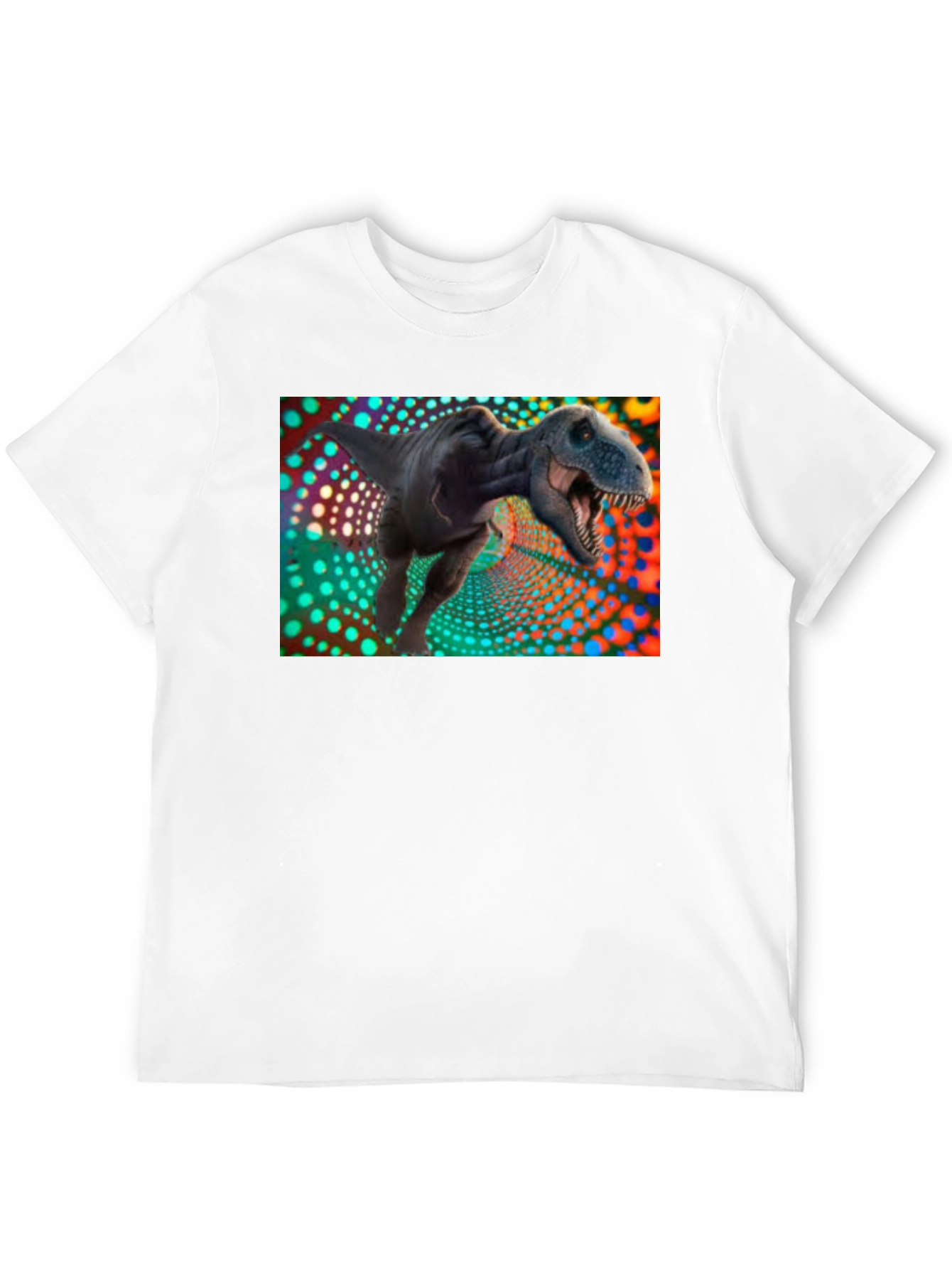 Black Dinosaur T-Shirt - Black view 12