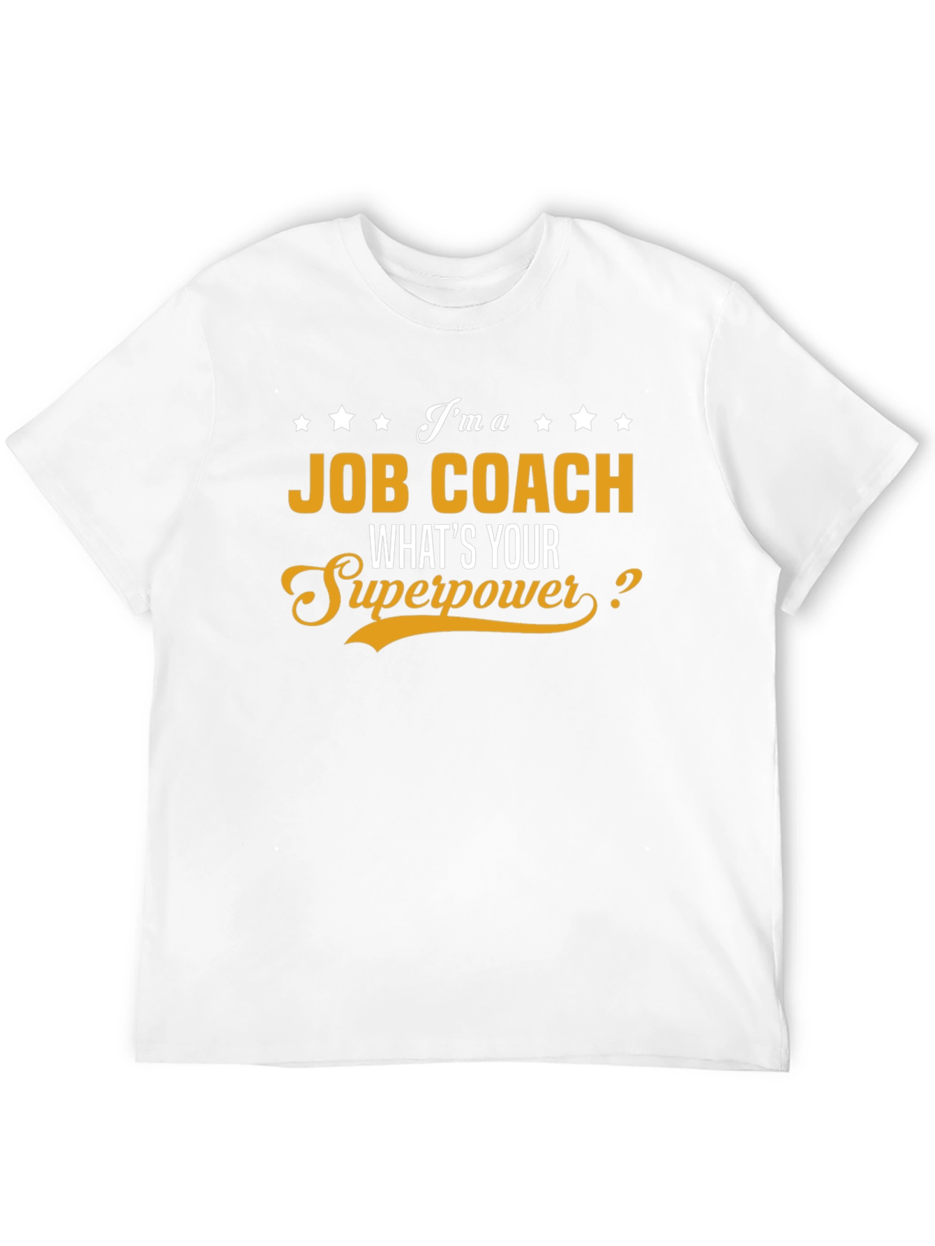 Black Job Coach Superpower Graphic Tee view 12