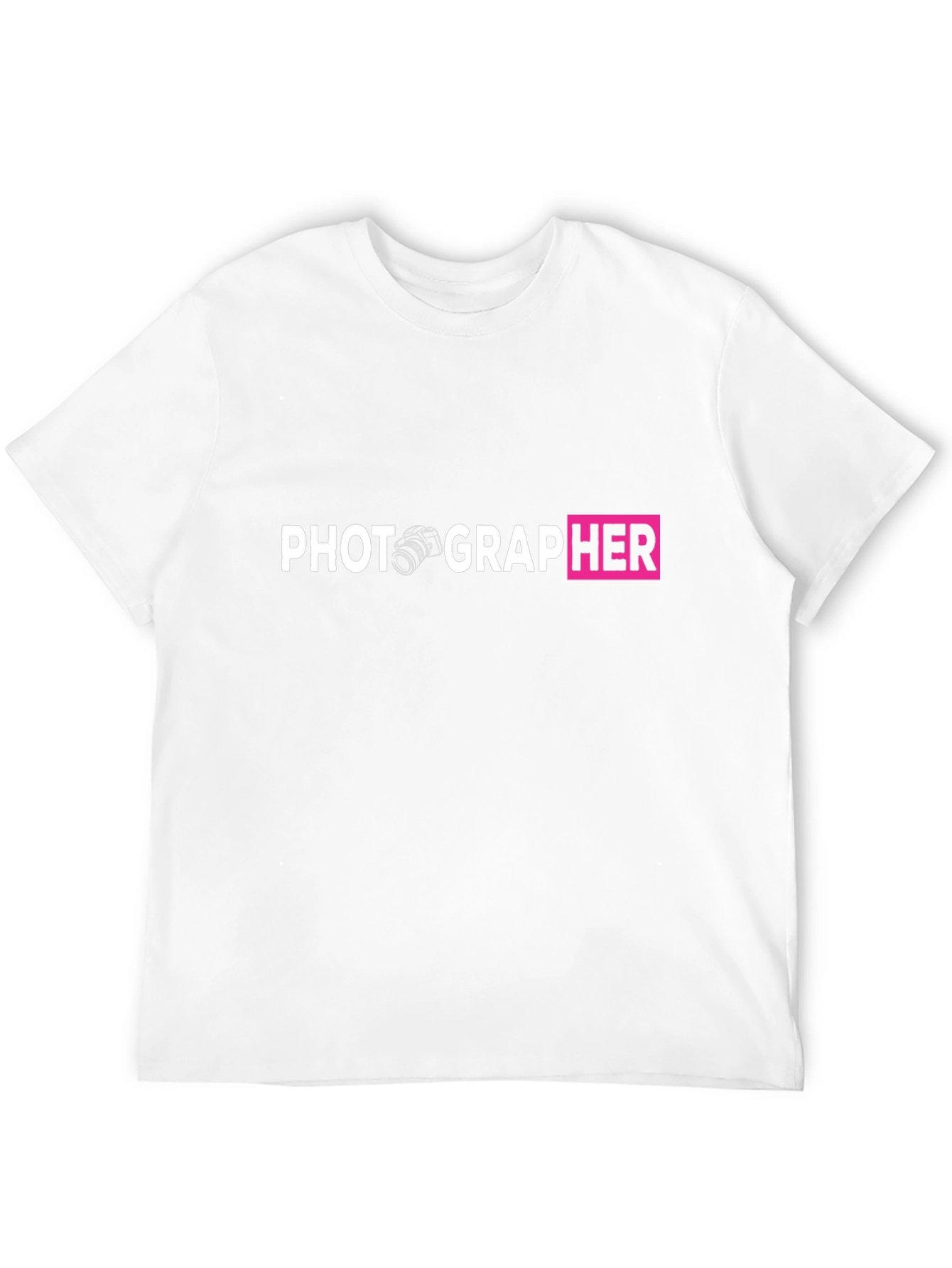 Black Photographer Graphic Tee - Camera Design Black T-Shirt view 12