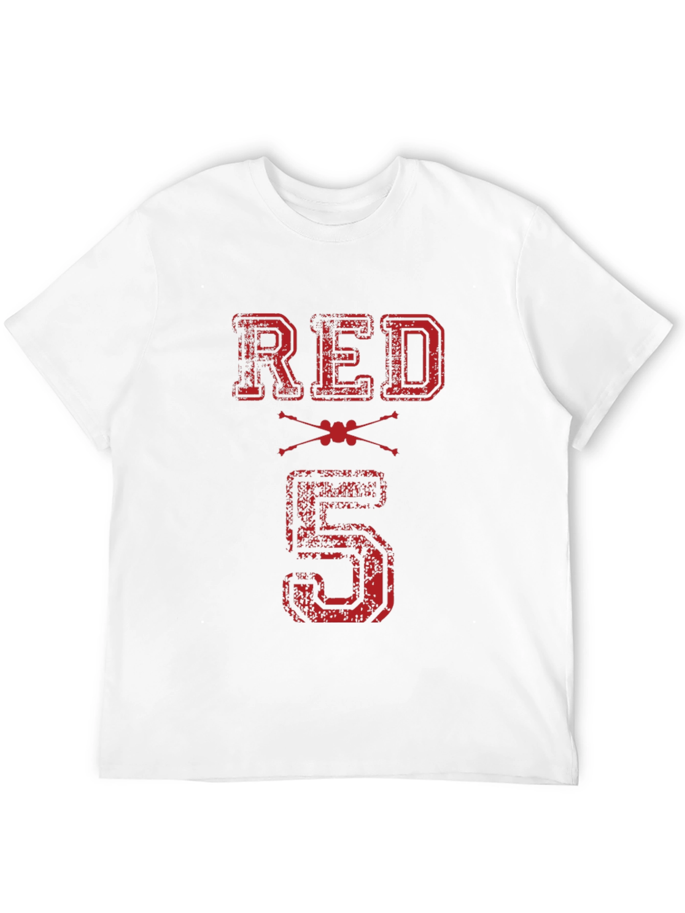 Black Red 5 Graphic T-Shirt - Black Cotton Tee view 12