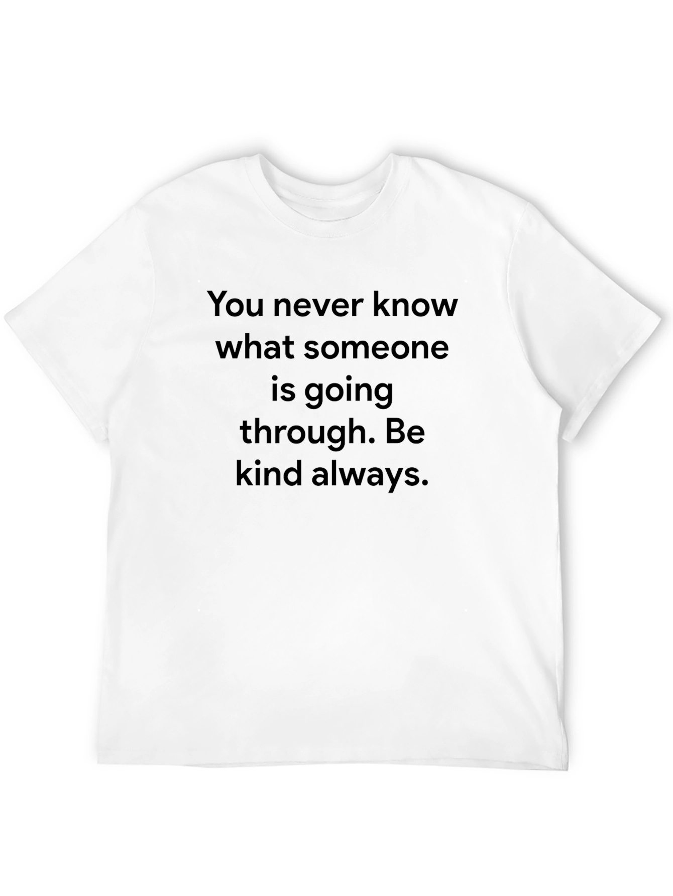 Black Kindness Matters Black Graphic Tee view 12