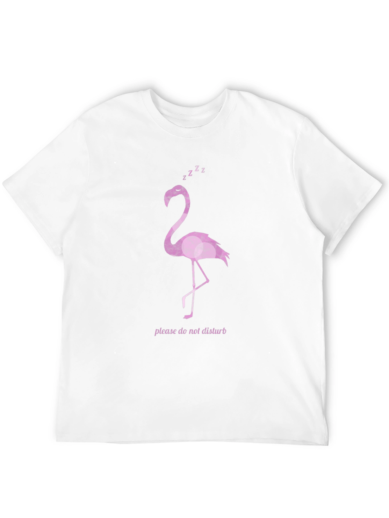 Black Sleeping Flamingo Graphic Tee view 12