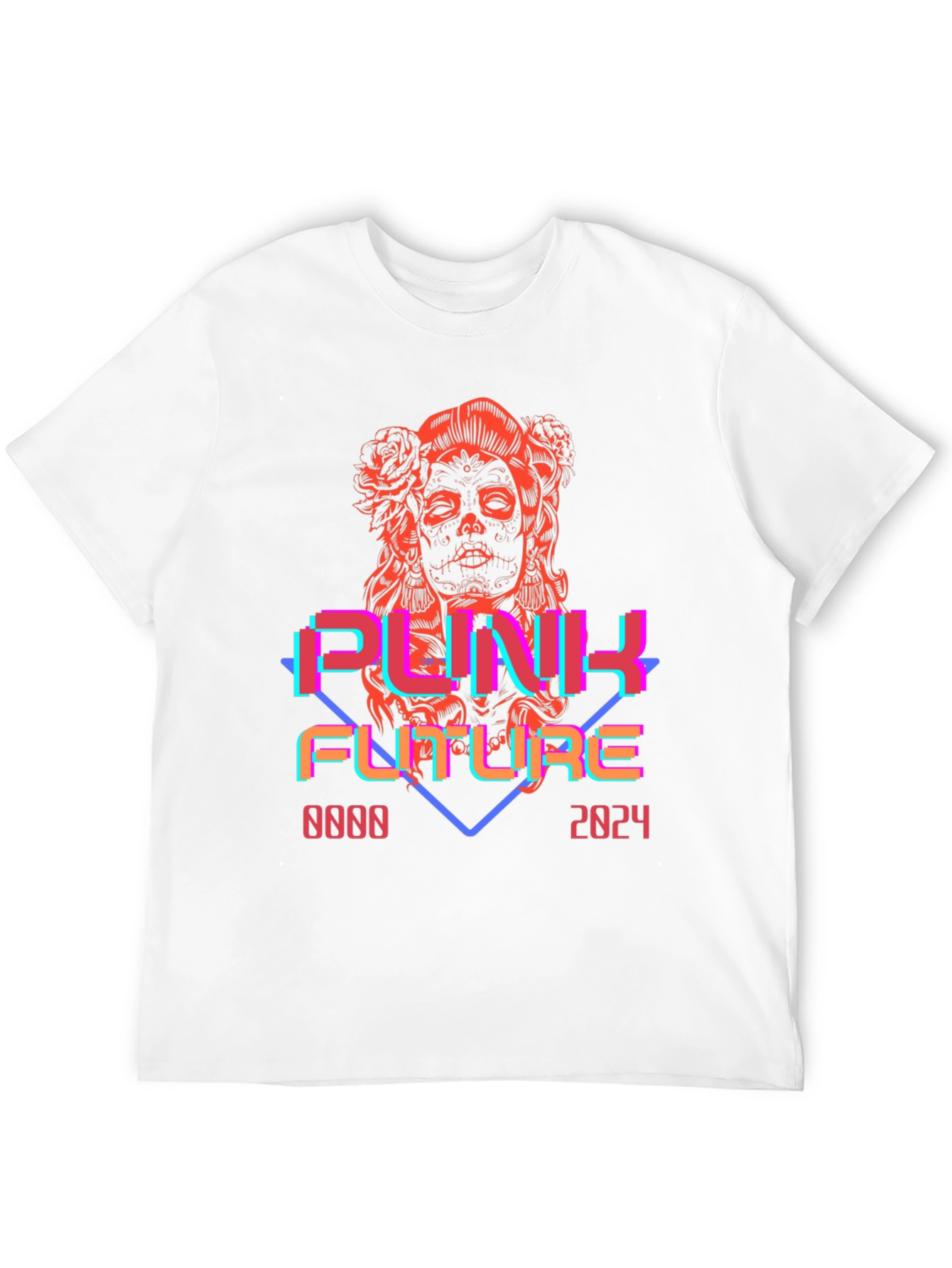 Black Punk Future Graphic Tee - Retro Cyberpunk Style view 12