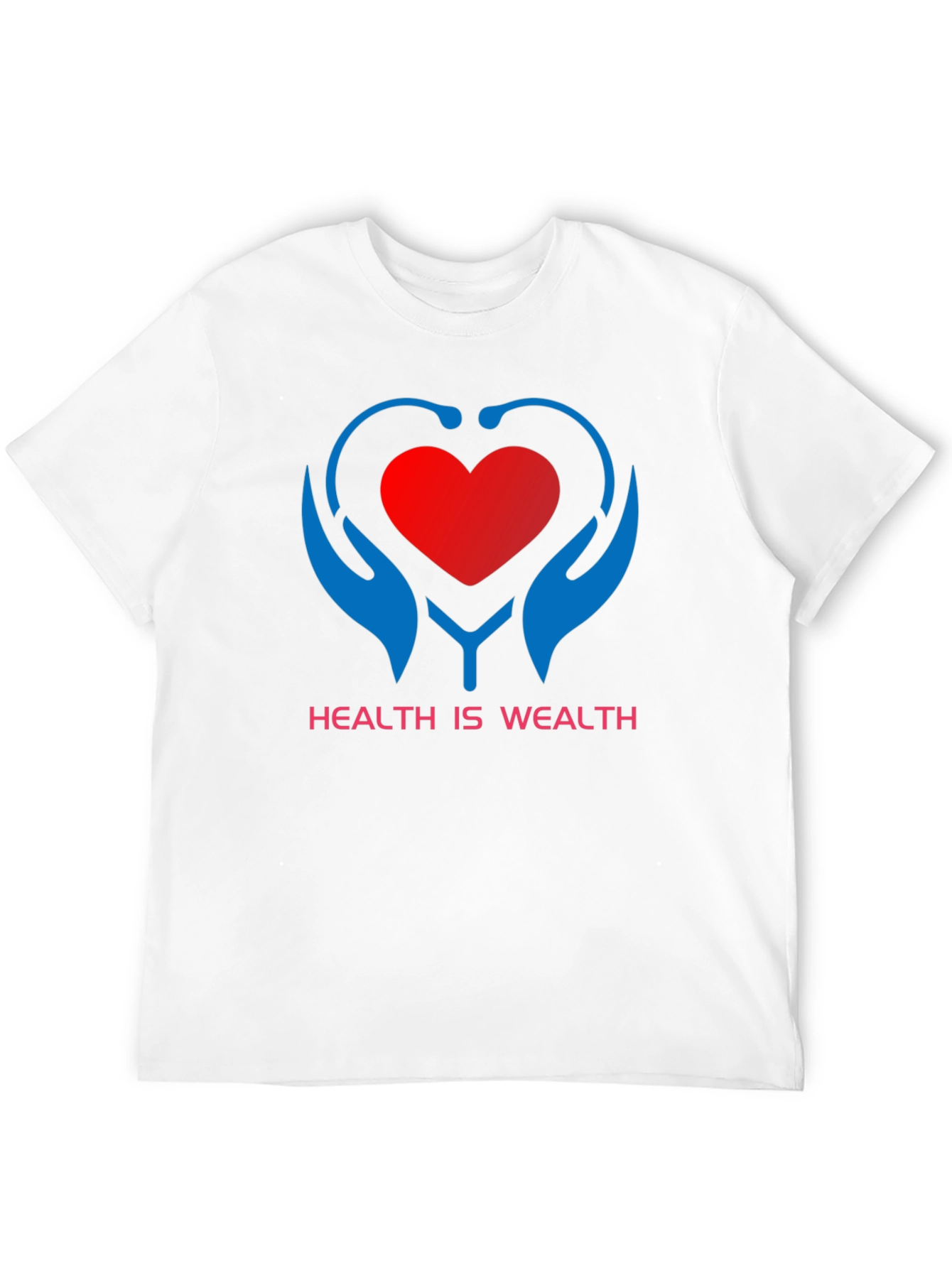 Black Health is Wealth Graphic Tee view 12