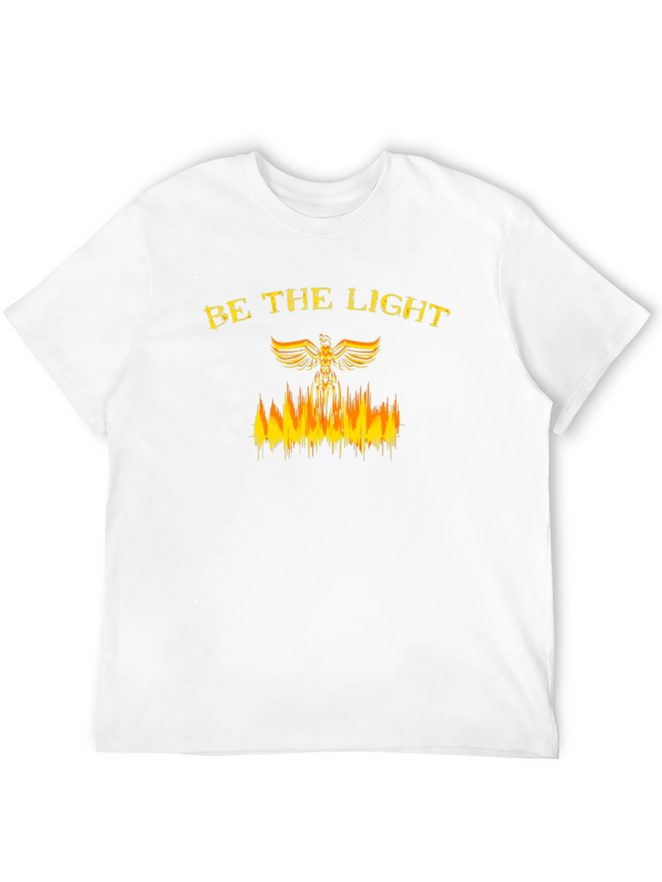 Black Be The Light Graphic Tee - Stylish Black T-Shirt view 12