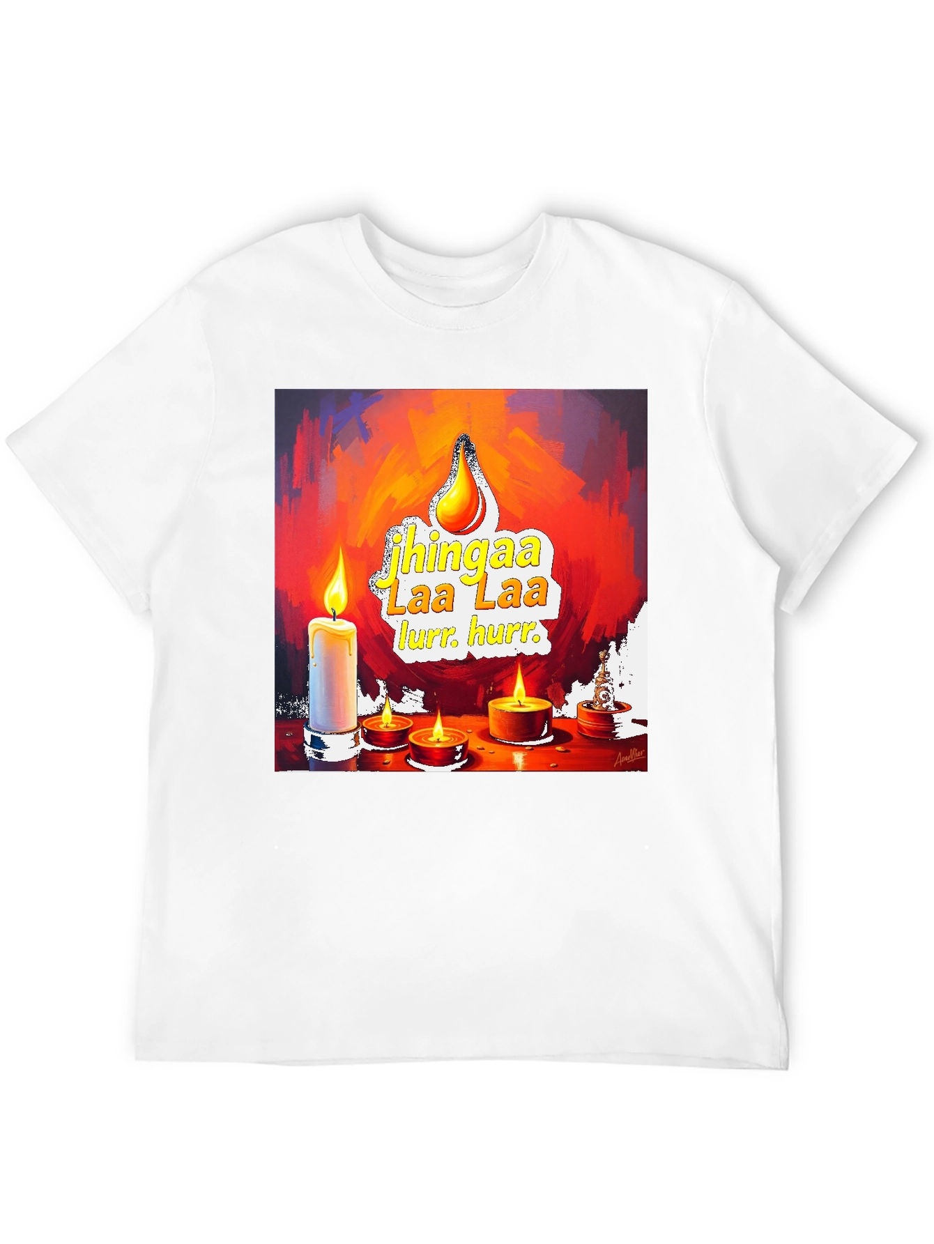 Candlelight Art Tee - 12