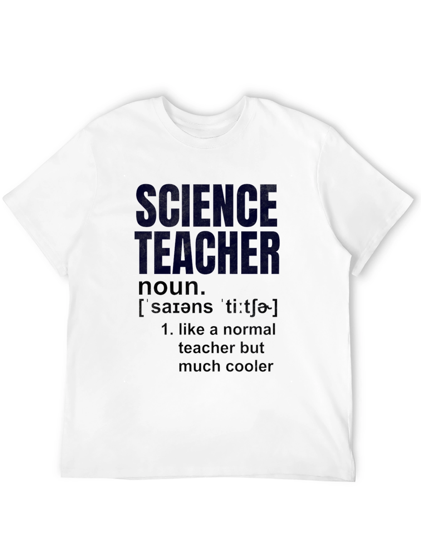 Black Science Teacher Definition T-Shirt - Cool Teacher Gift view 12
