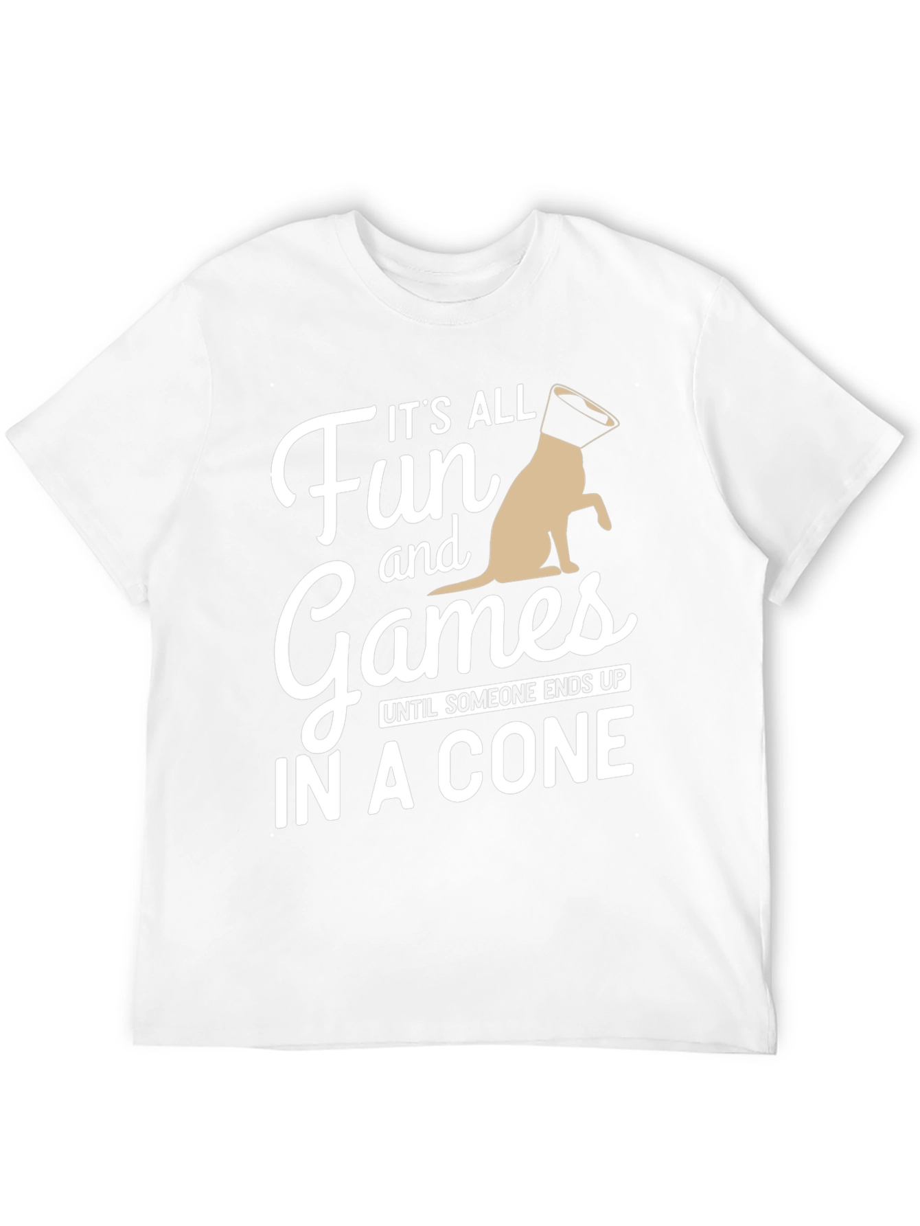 Black It's All Fun and Games T-Shirt view 12