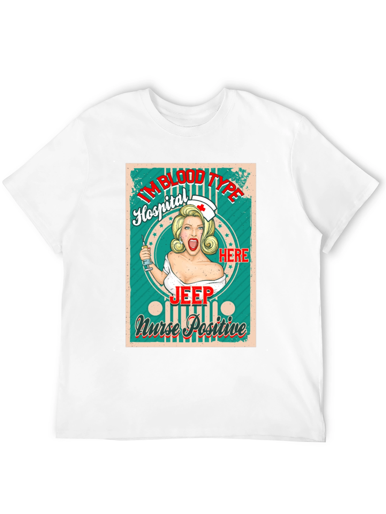 Black Nurse Jeep T-Shirt view 12