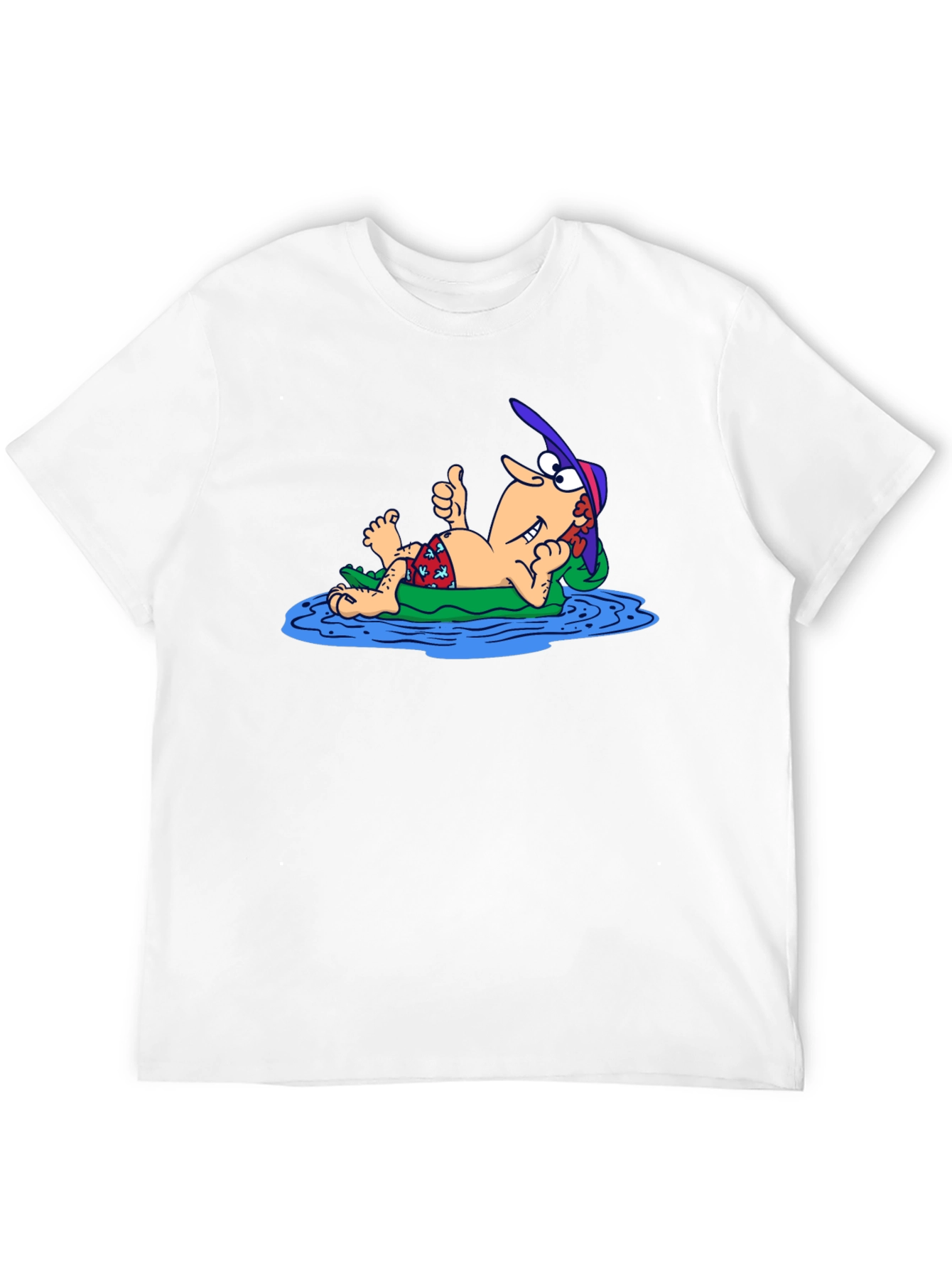 Black Funny Cartoon Relaxing T-Shirt view 12