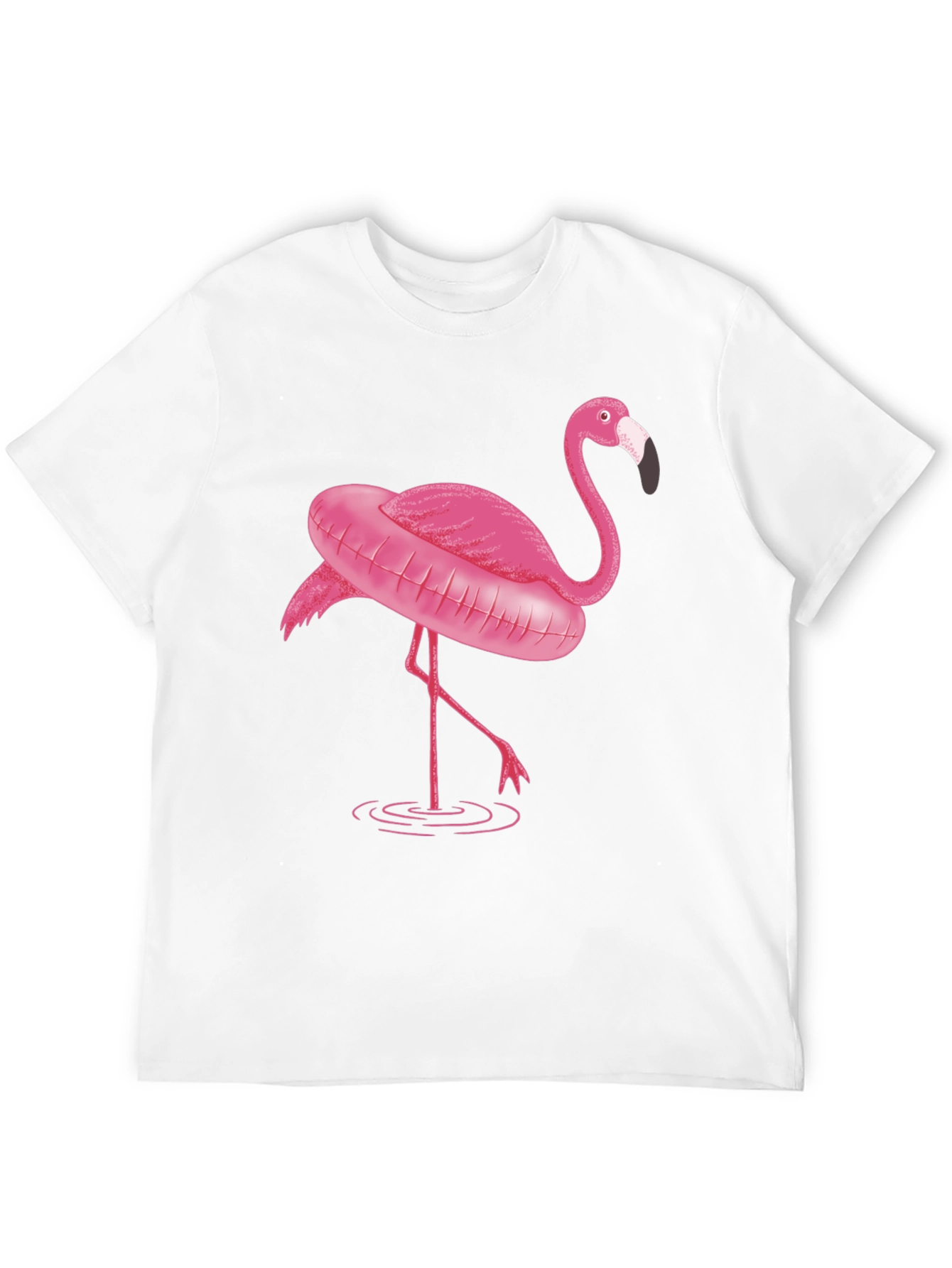 Black Flamingo T-Shirt - Black Graphic Tee view 12