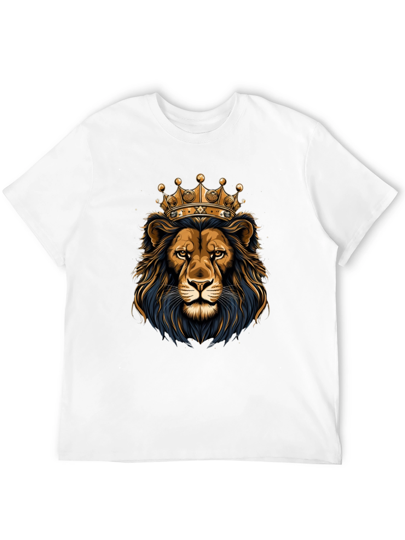 Black Lion King Graphic T-Shirt view 12