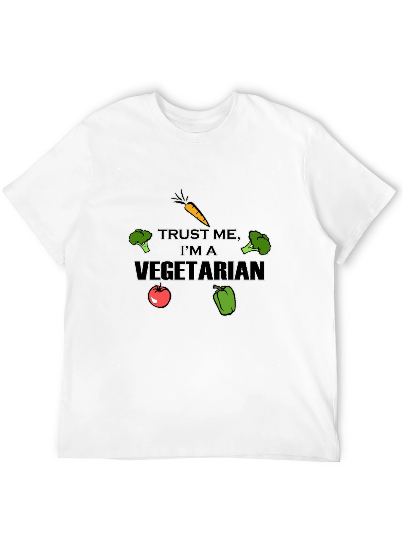 Trust Me I'm a Vegetarian Funny T-Shirt - 12