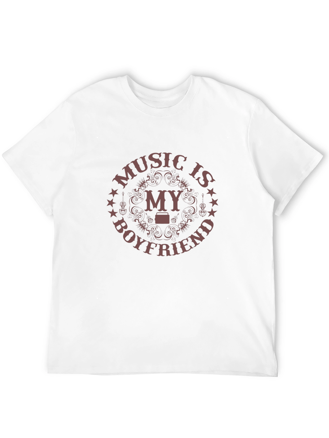 Black Music Is My Boyfriend T-Shirt - Unique Graphic Tee view 12